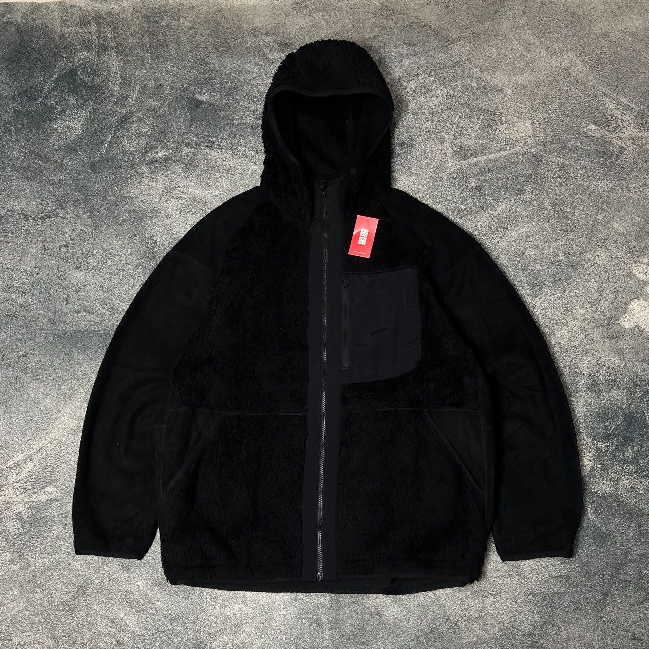 Uniqlo × White Mountaineering uniqlo X White Mountaineering Fleece Hoodie Size US XXL / EU 58 / 5 - 1 Thumbnail