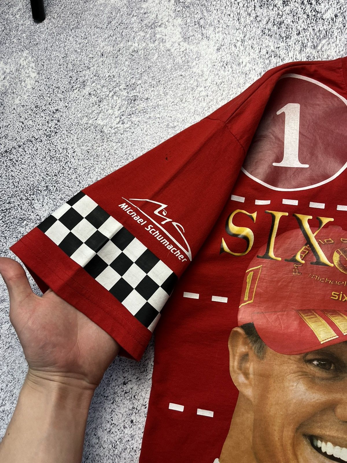 Ferrari Rare Vintage T-shirt Michael Schumacher Y2K Size US L / EU 52-54 / 3 - 22 Thumbnail