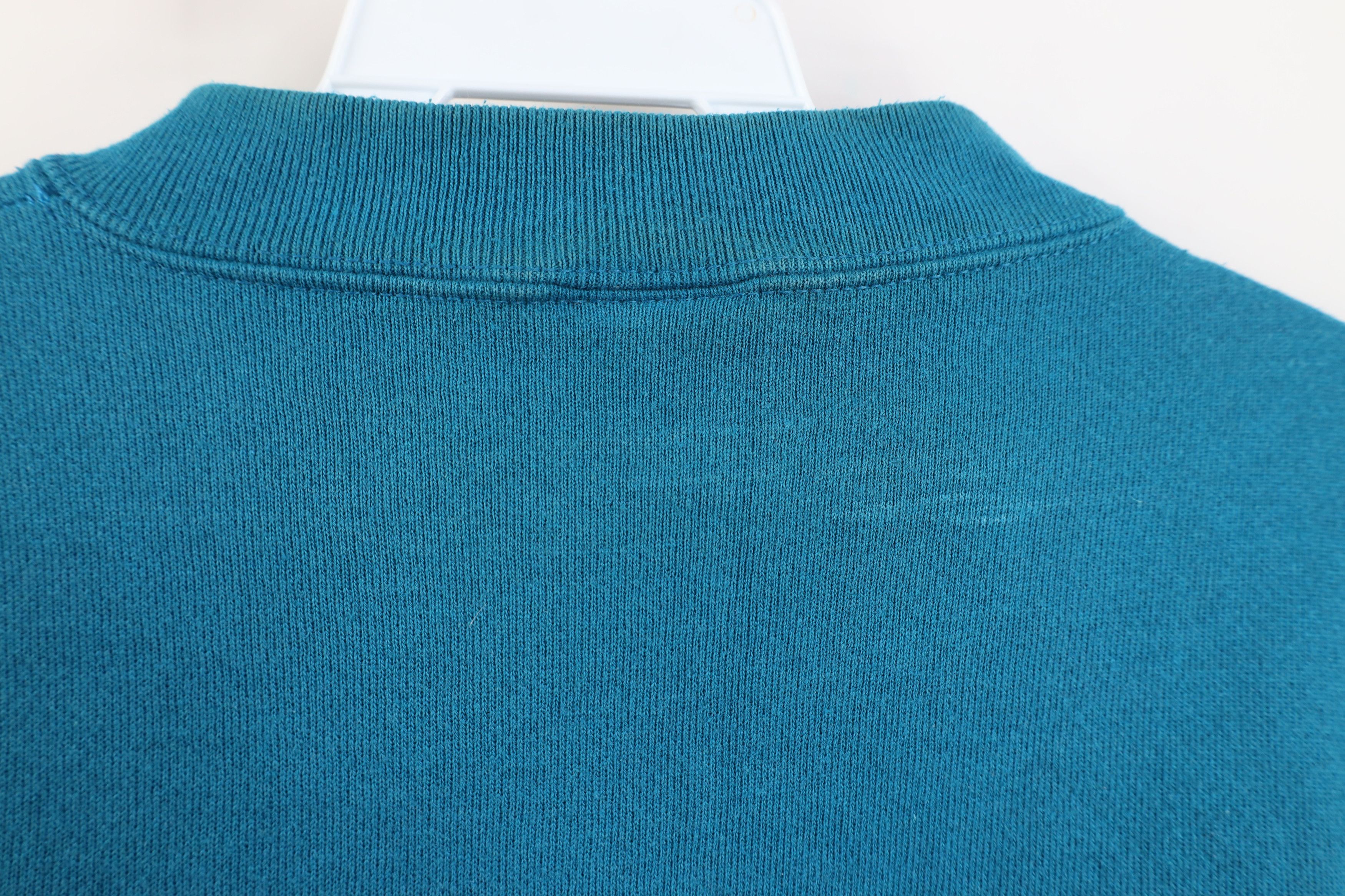 Vintage Vintage 90s Streetwear Crewneck Sweatshirt Blue USA Size US L / EU 52-54 / 3 - 9 Thumbnail