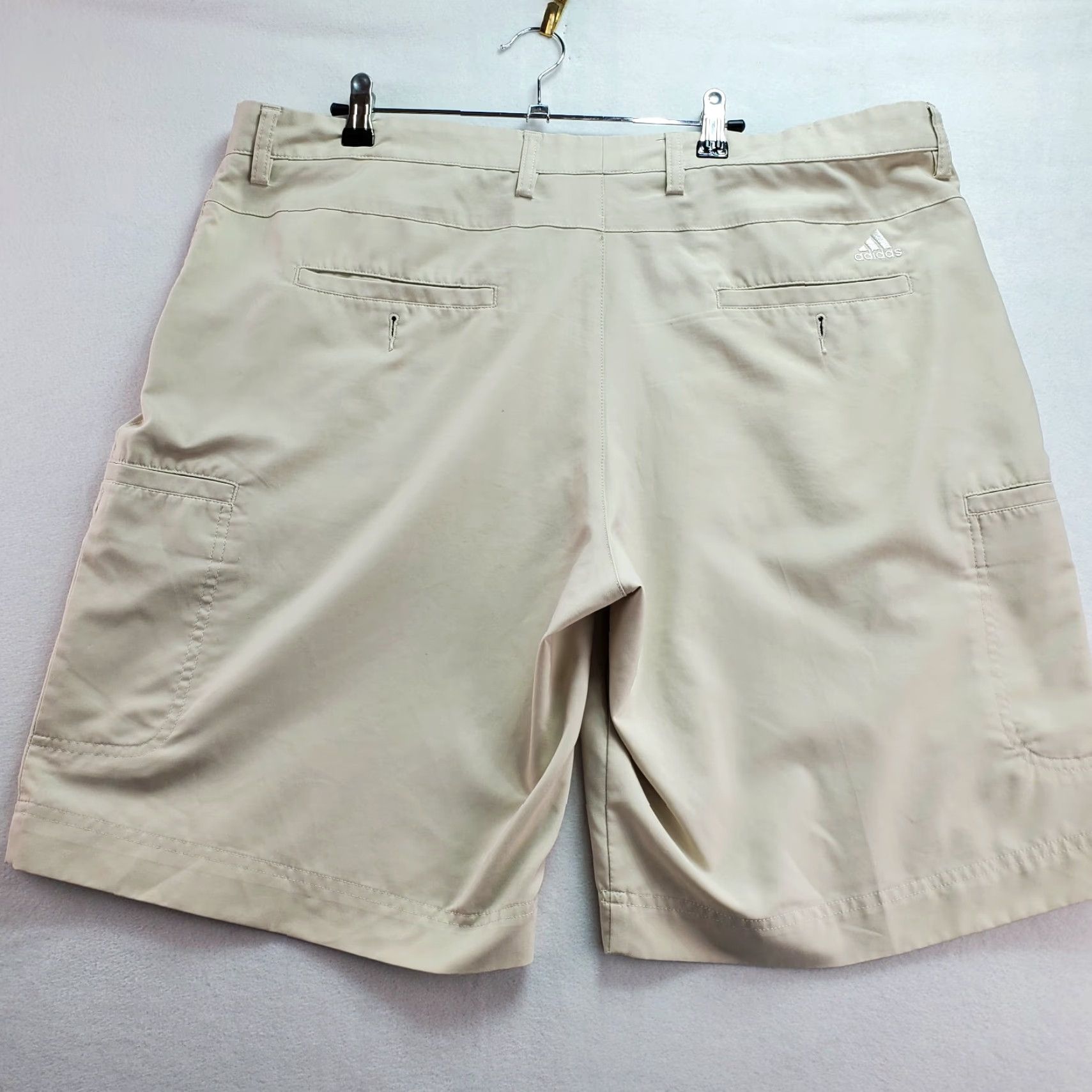 Adidas Adidas Golf Shorts Men 40 Ivory 100% Polyester Pockets Classic Fit Active Casual Size US 40 / EU 56 - 7 Thumbnail