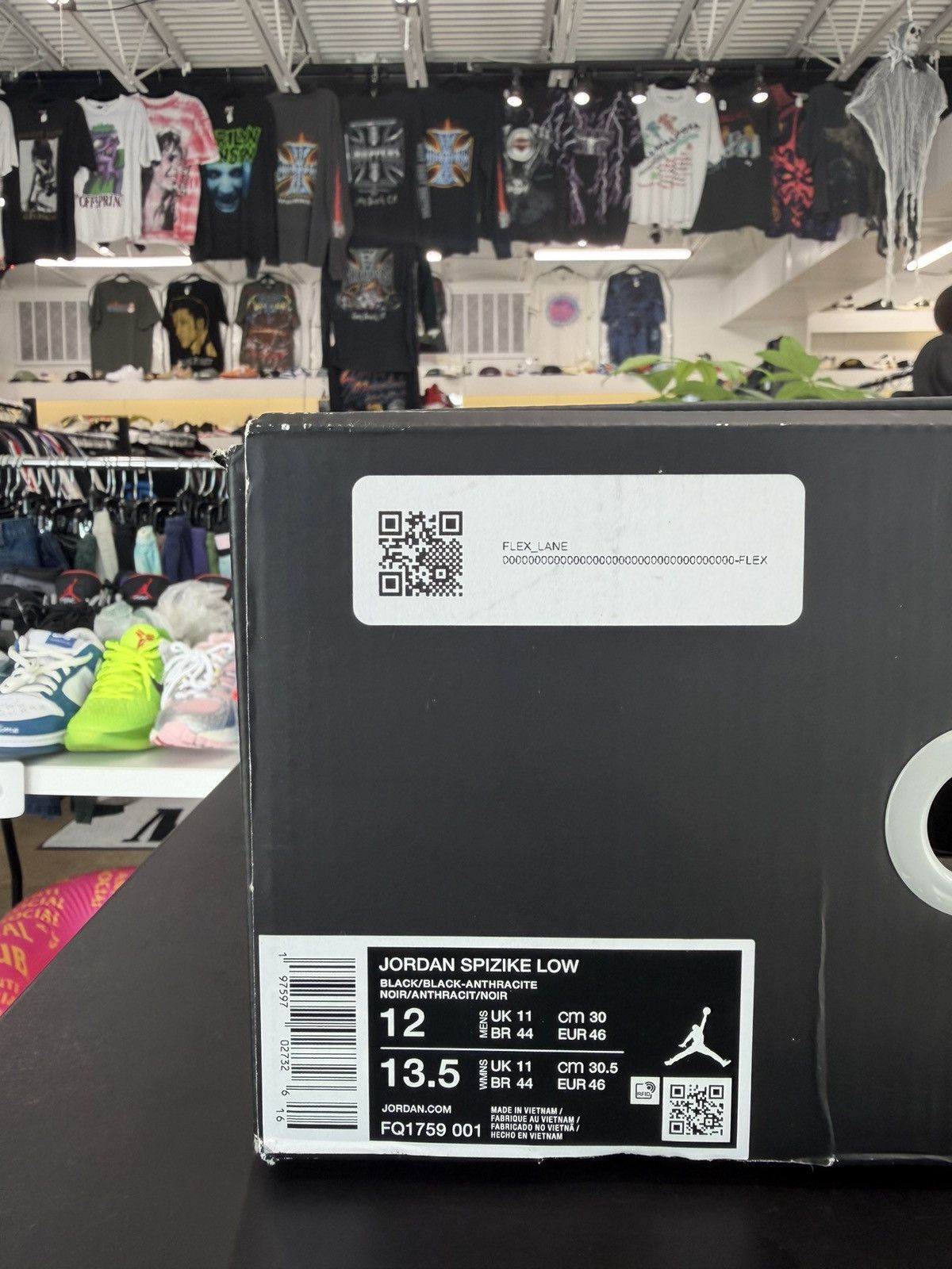 Jordan Brand Jordan Spizike Low Black Cat Size 12 (2024) Size US 12 / EU 45 - 12 Thumbnail