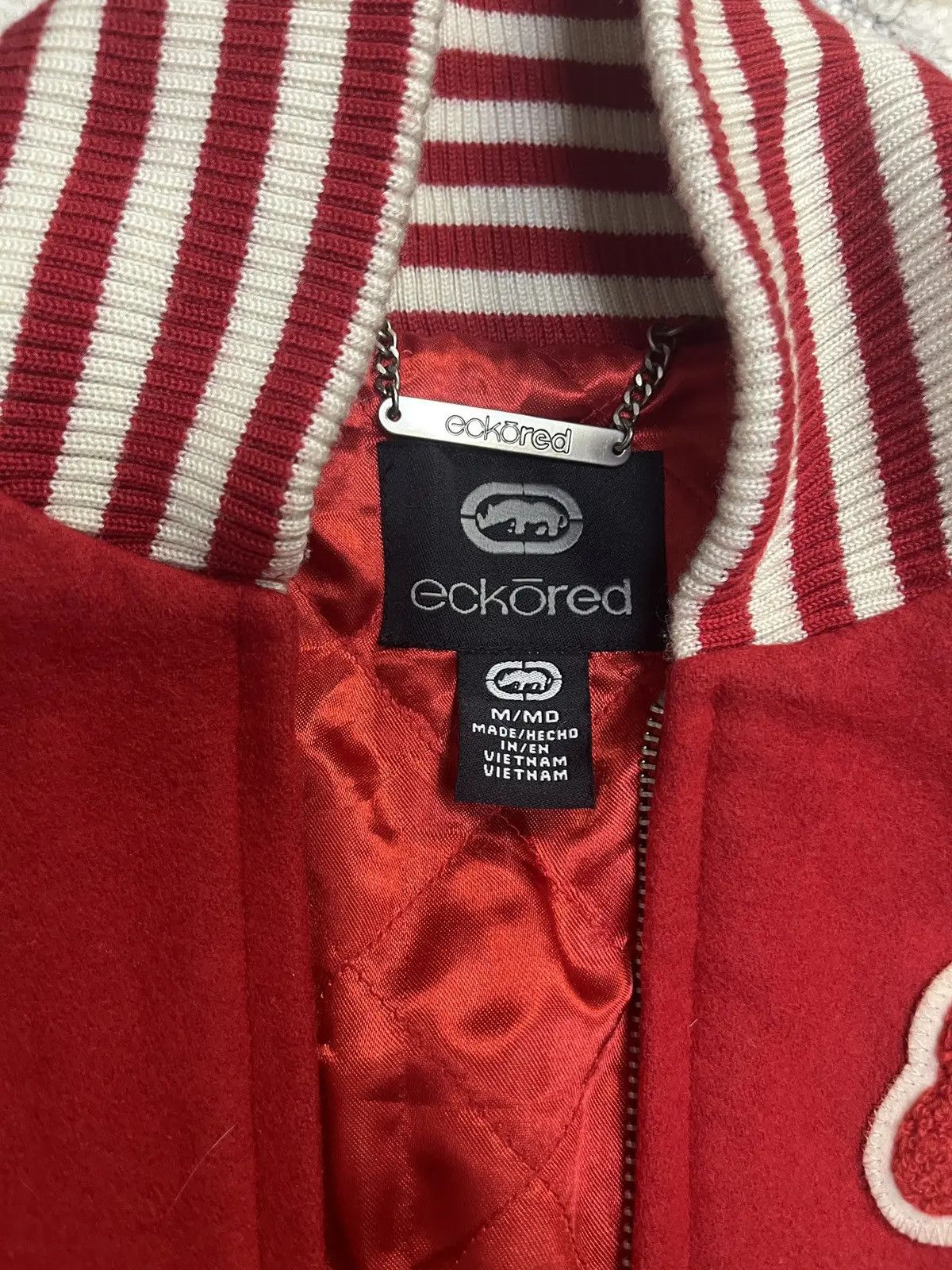 Ecko Unltd. ECKO UNLTD. RED VINTAGE LEATHER JACKET Size US S / EU 44-46 / 1 - 6 Thumbnail