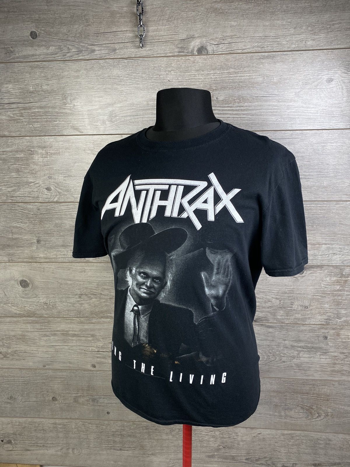 Vintage T-shirt Anthikax Among The Living 2011 Size L Size US L / EU 52-54 / 3 - 2 Thumbnail