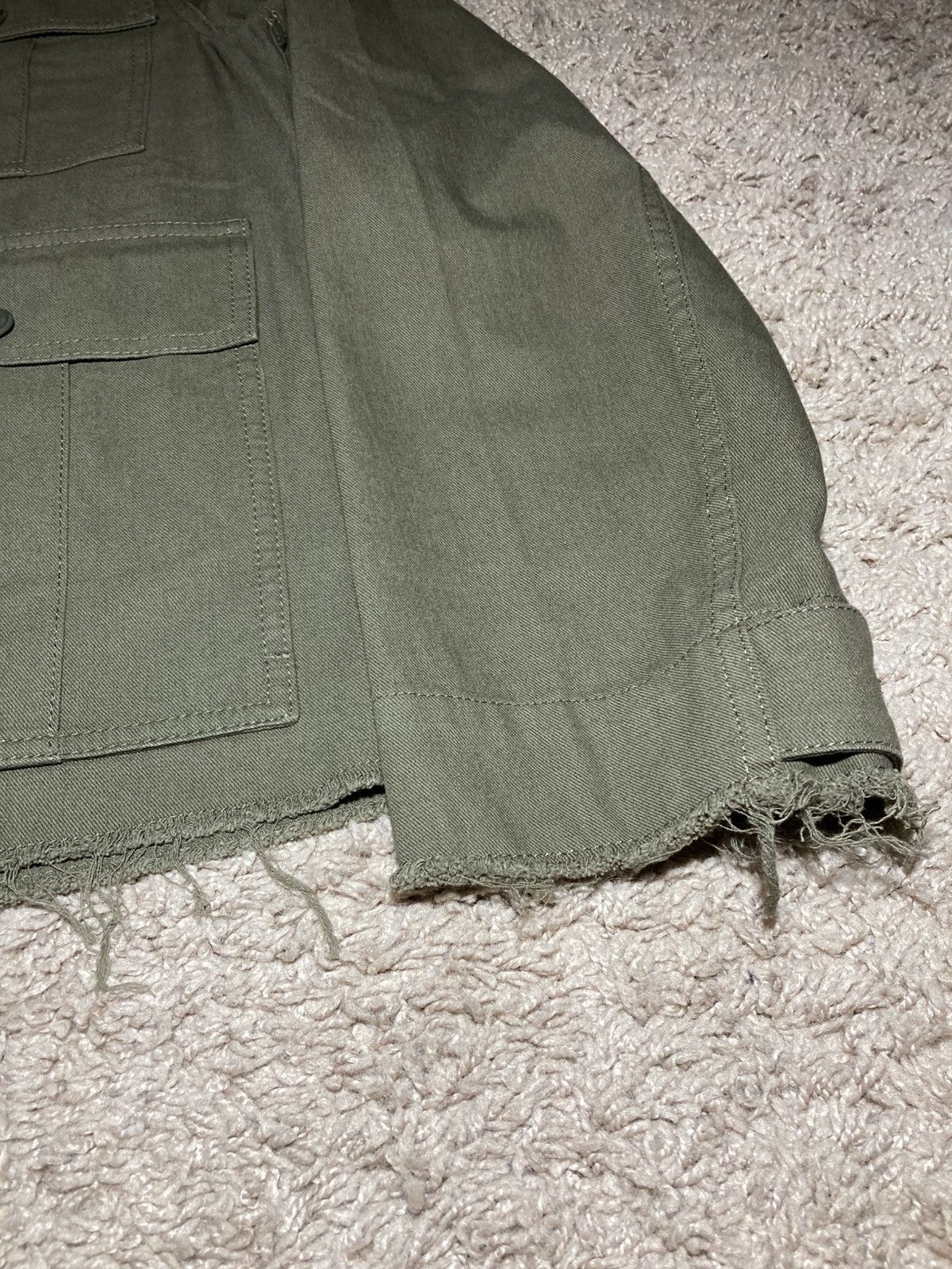 Celine SS24 Celine Saharienne Military Jacket 46 2024 Hedi Slimane Size US S / EU 44-46 / 1 - 5 Thumbnail