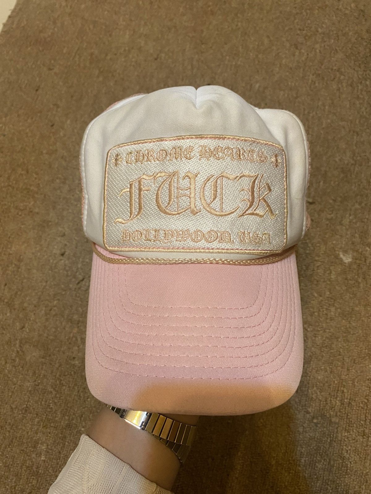 Chrome Hearts × Vintage Vintage 90s Chrome Hearts Pink Fuck