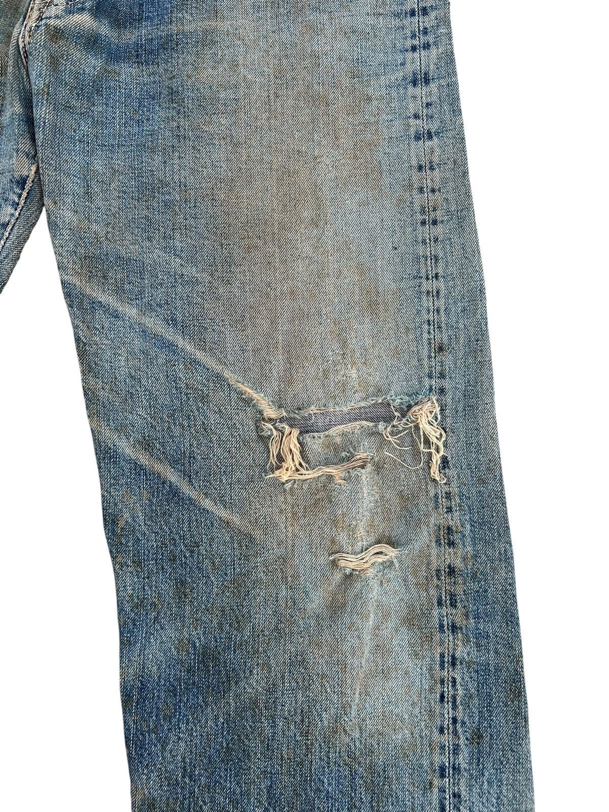 Kapital Thrashed Vintage Japanese Brand Pinball Selvedge Denim Jeans Size US 31 - 7 Thumbnail