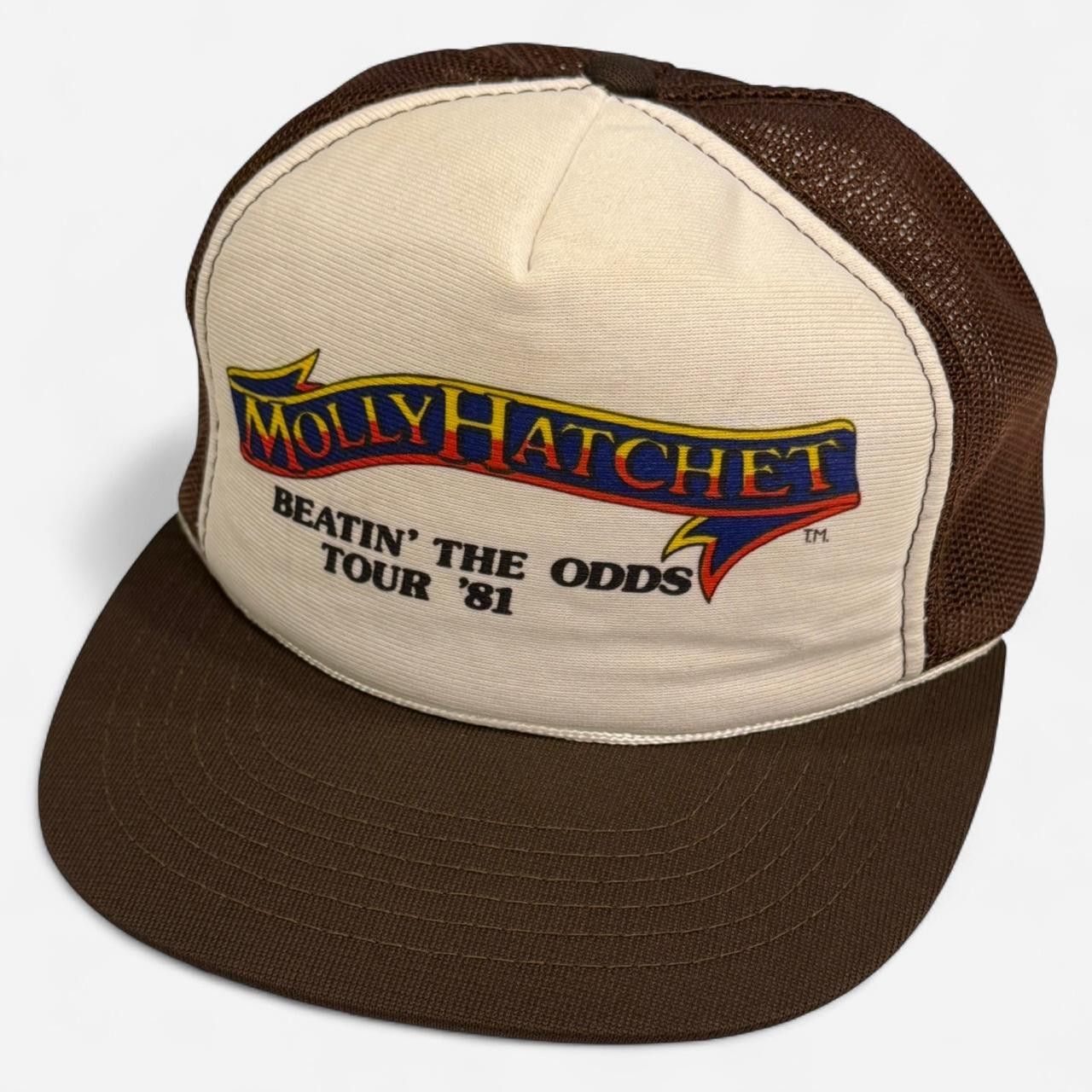 Vintage VTG 80s MOLLY HATCHET TRUCKER HAT Size ONE SIZE - 7 Thumbnail