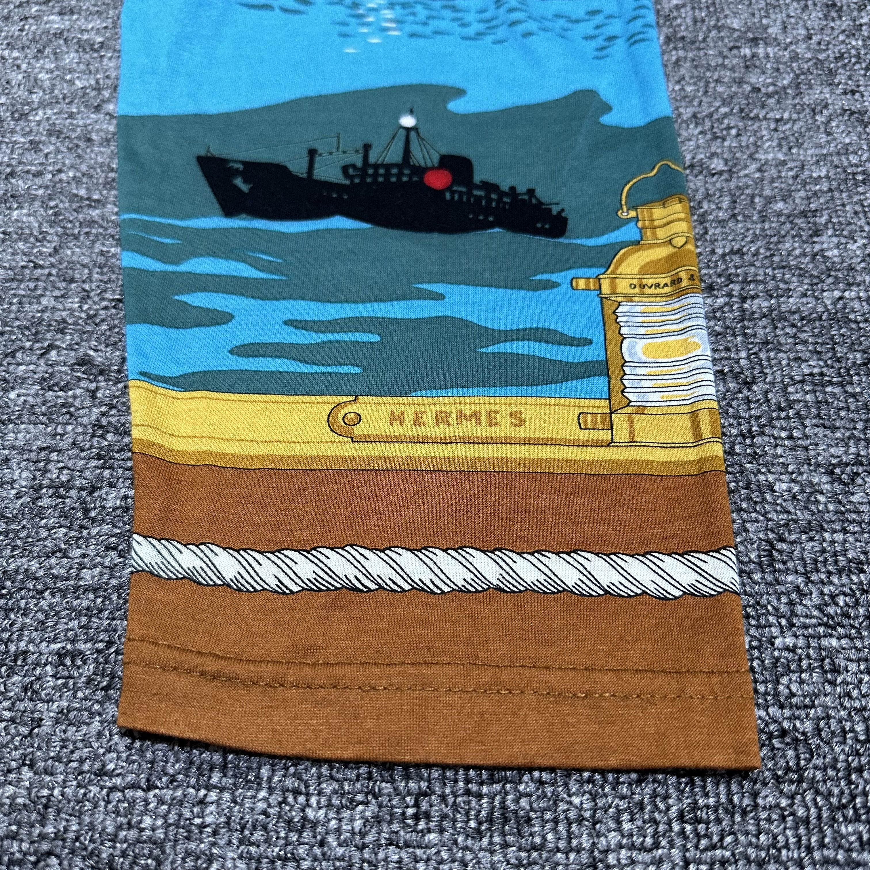 Hermes Vintage Hermes Ouvrard & Villars Size 32" / US 10 / IT 46 - 4 Thumbnail