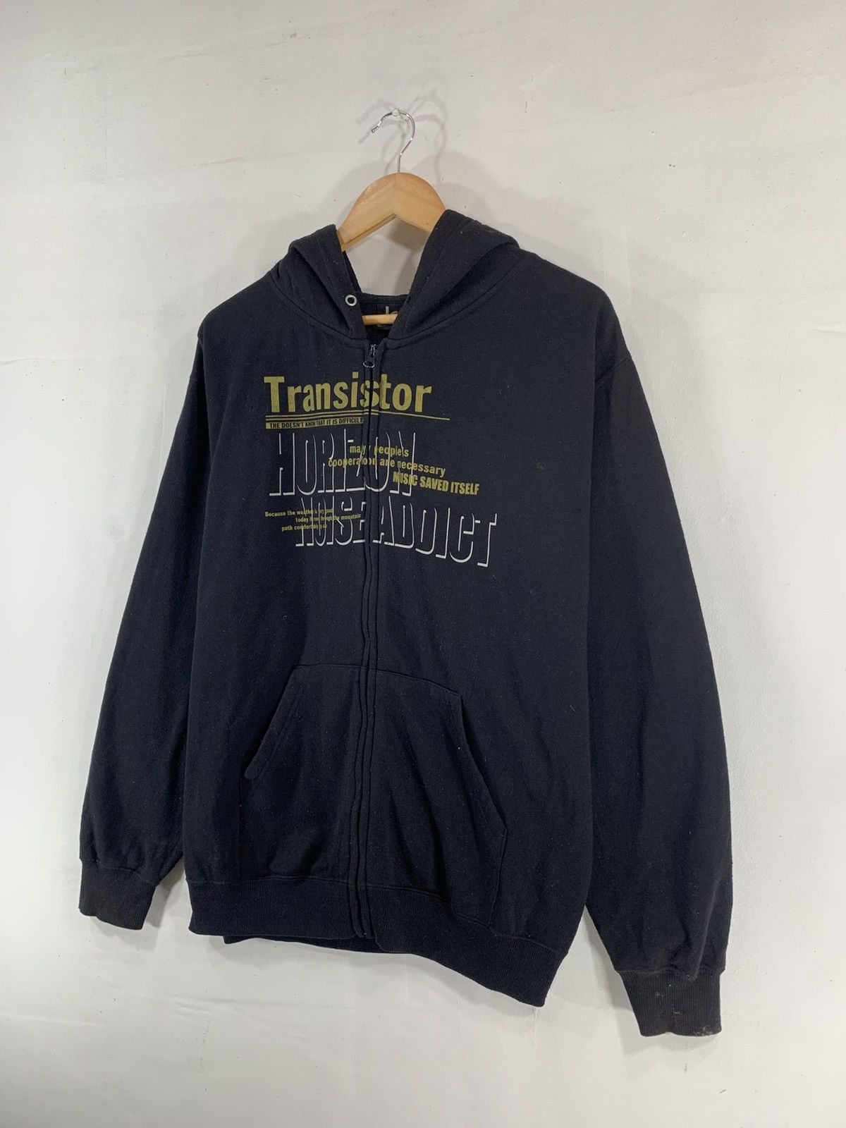 Japanese Brand × Vintage Black Nc Style Hoodie Size US XL / EU 56 / 4 - 7 Thumbnail