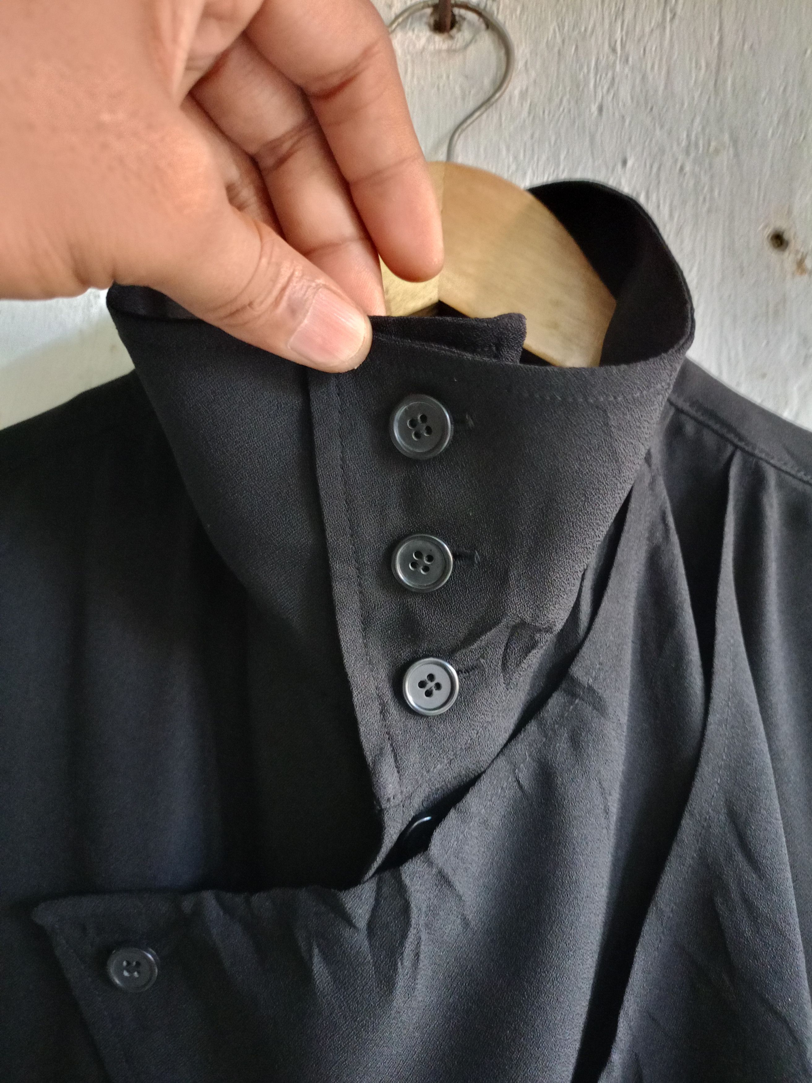 Japanese Brand 2000s Acid Jazz Men - Long shirts style Yohji Yamamoto Y's Size US M / EU 48-50 / 2 - 6 Thumbnail