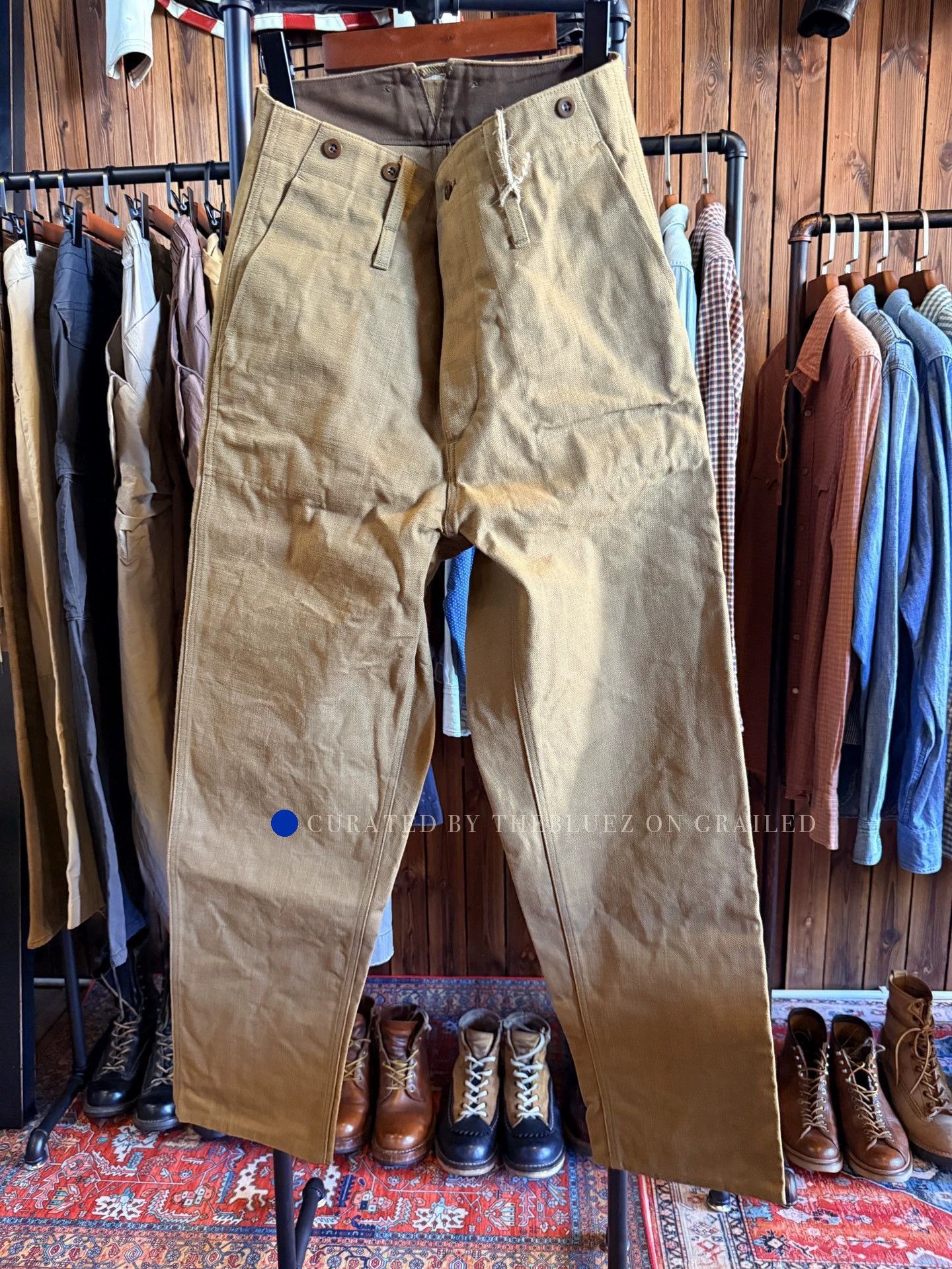 パンツ Nigel Cabourn CLASSIC DENISON PANT Nigel Cabourn Classic Denison Moleskin Pant | Grailed