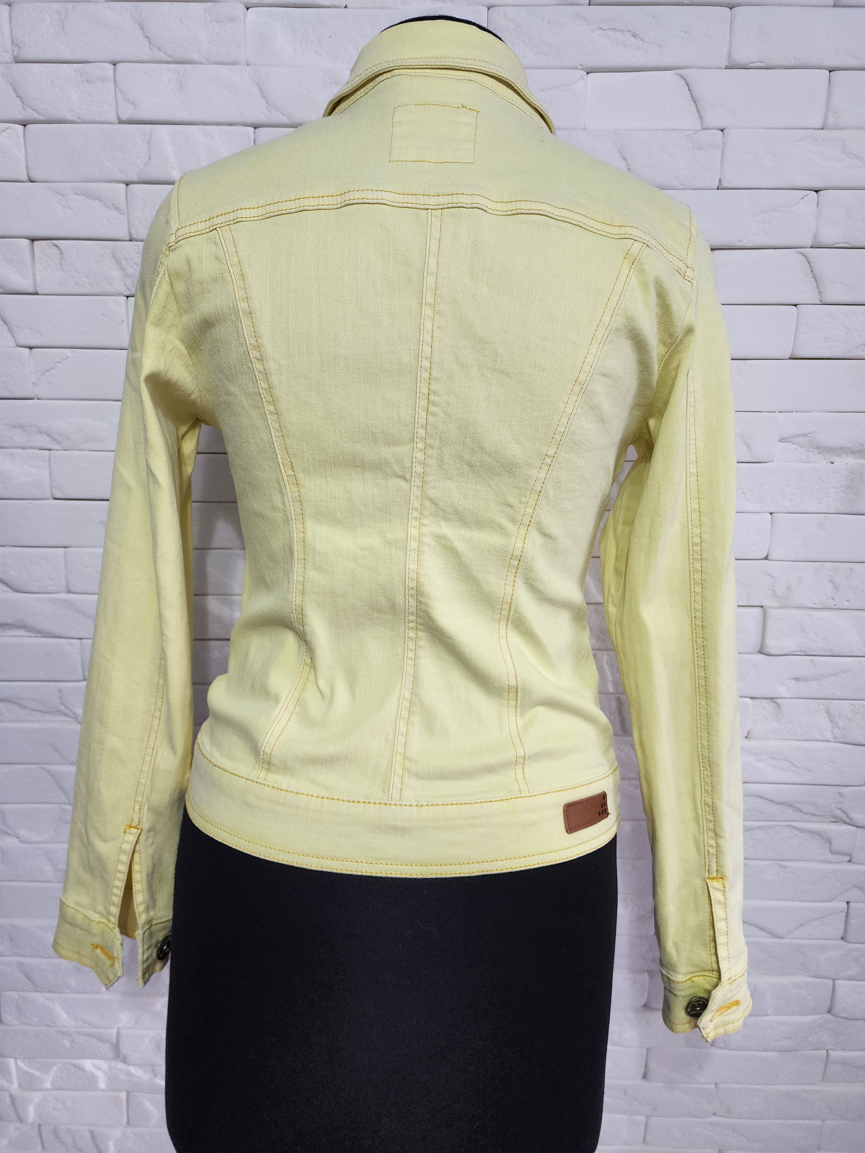 Other Women's yellow cotton jacket. Size M / US 6-8 / IT 42-44 - 4 Thumbnail