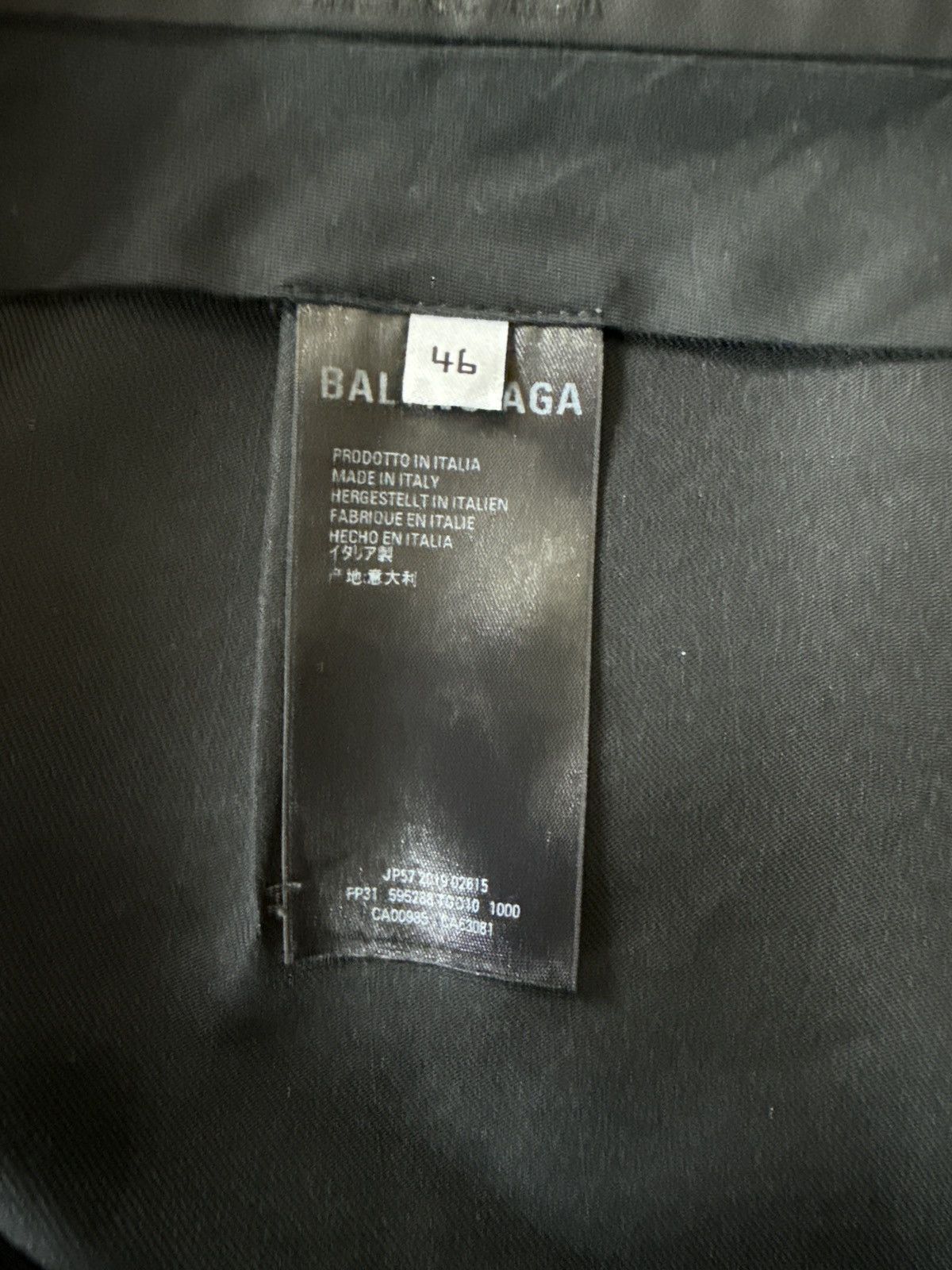 Balenciaga Balenciaga Wide Leg Trousers Size US 30 / EU 46 - 4 Thumbnail