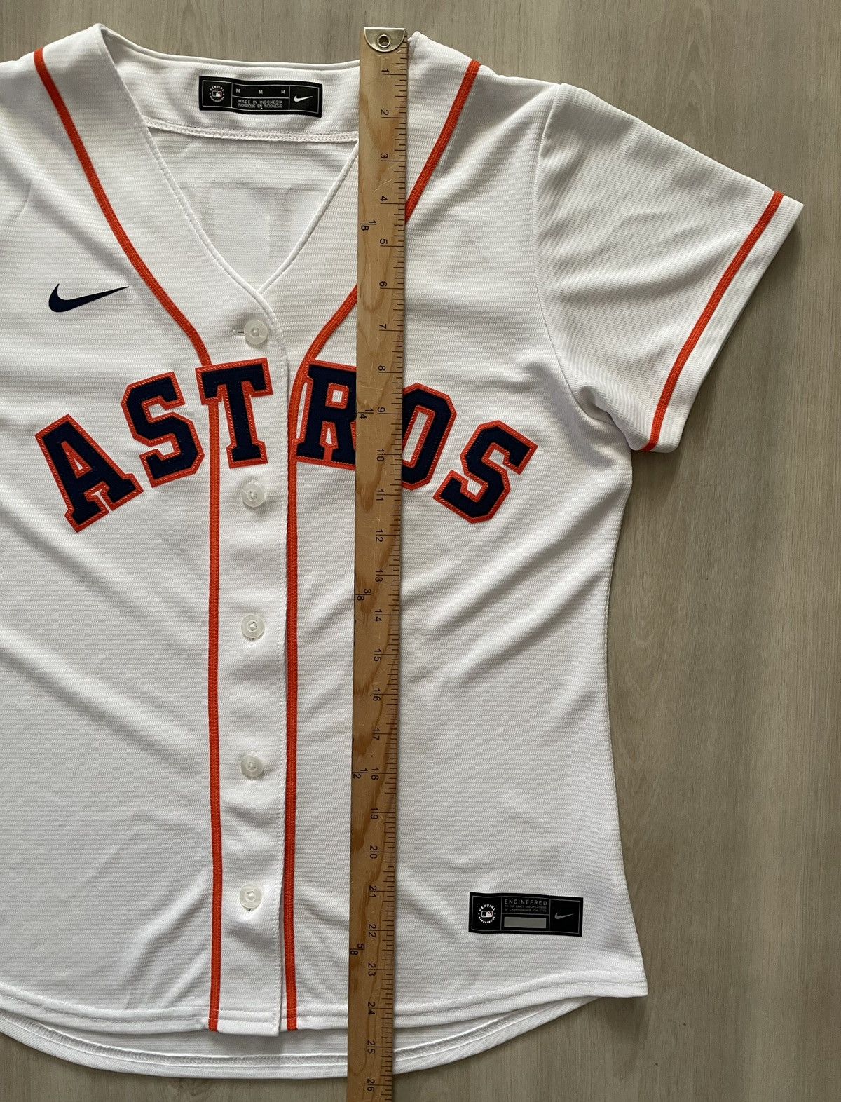 Nike Nike Houston Astros #2 Alex Bregman Womans Jersey Sz M Size M / US 6-8 / IT 42-44 - 5 Thumbnail