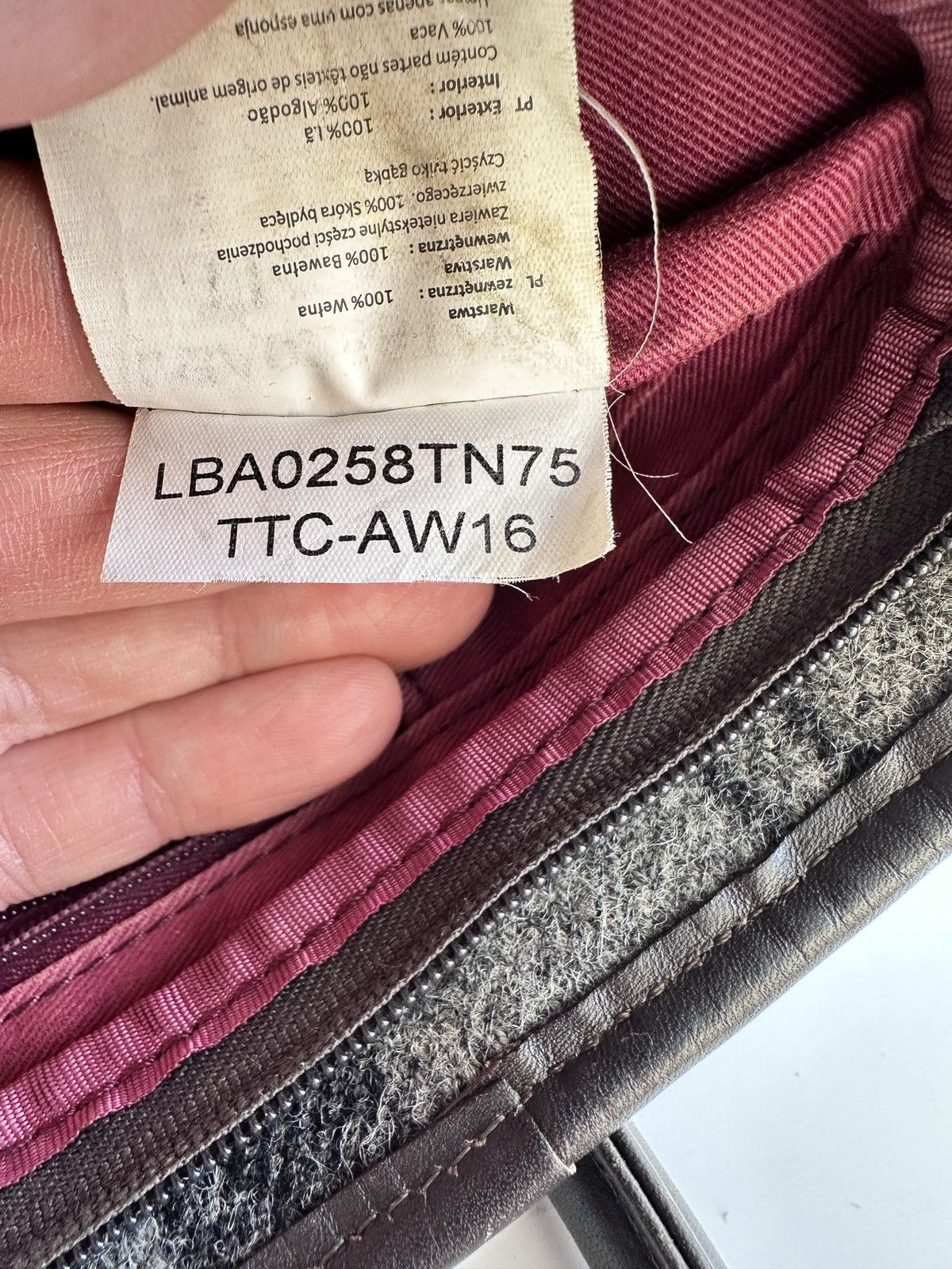 Barbour Barbour Winter Tartan Wool Tote Bag Plaid Check Handbag Size ONE SIZE - 13 Thumbnail