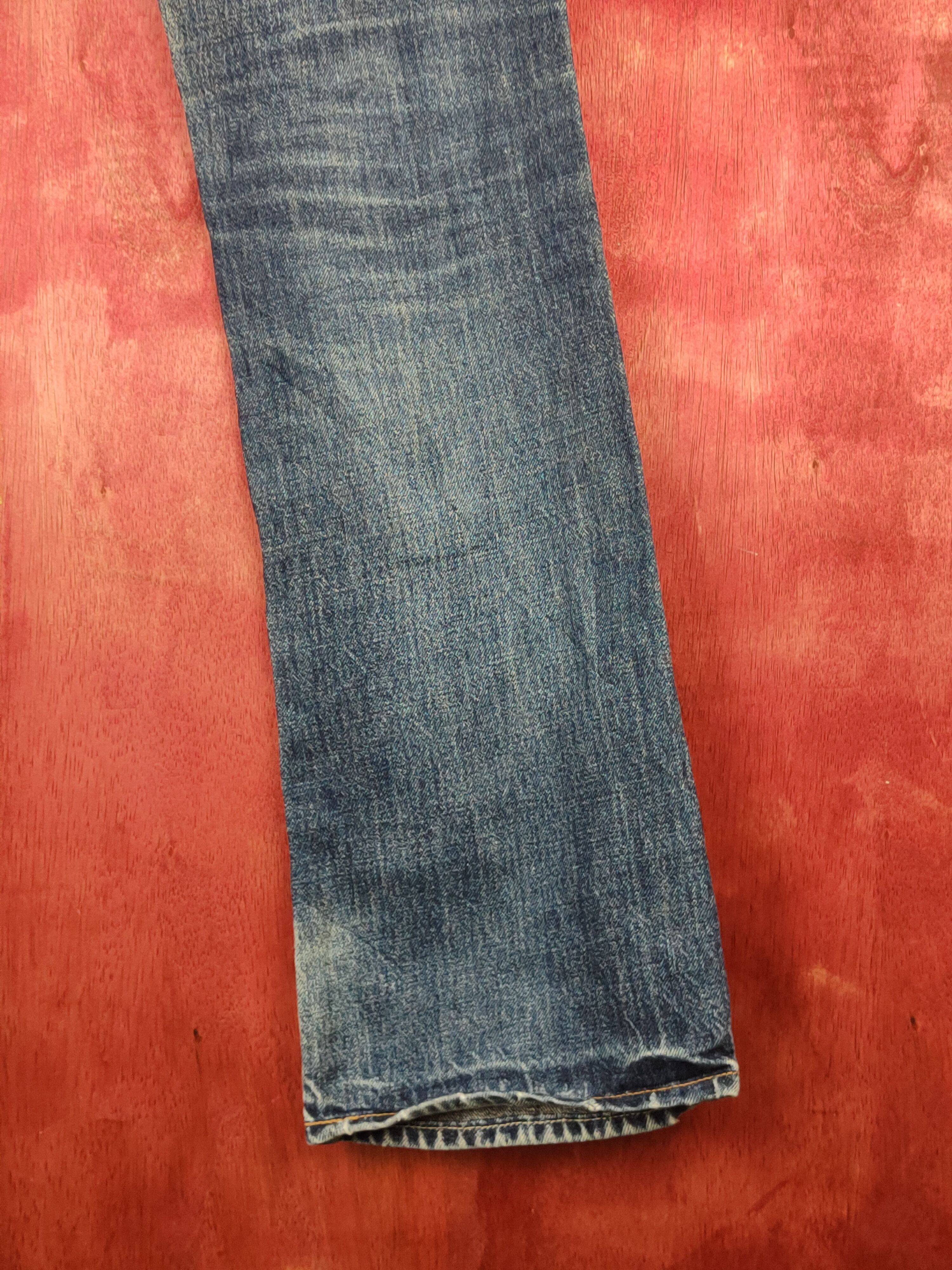 Gap Gap slim boot fit Dark Blue Distressed Ripped Jeans #S2355 Size 28" / US 6 / IT 42 - 12 Thumbnail