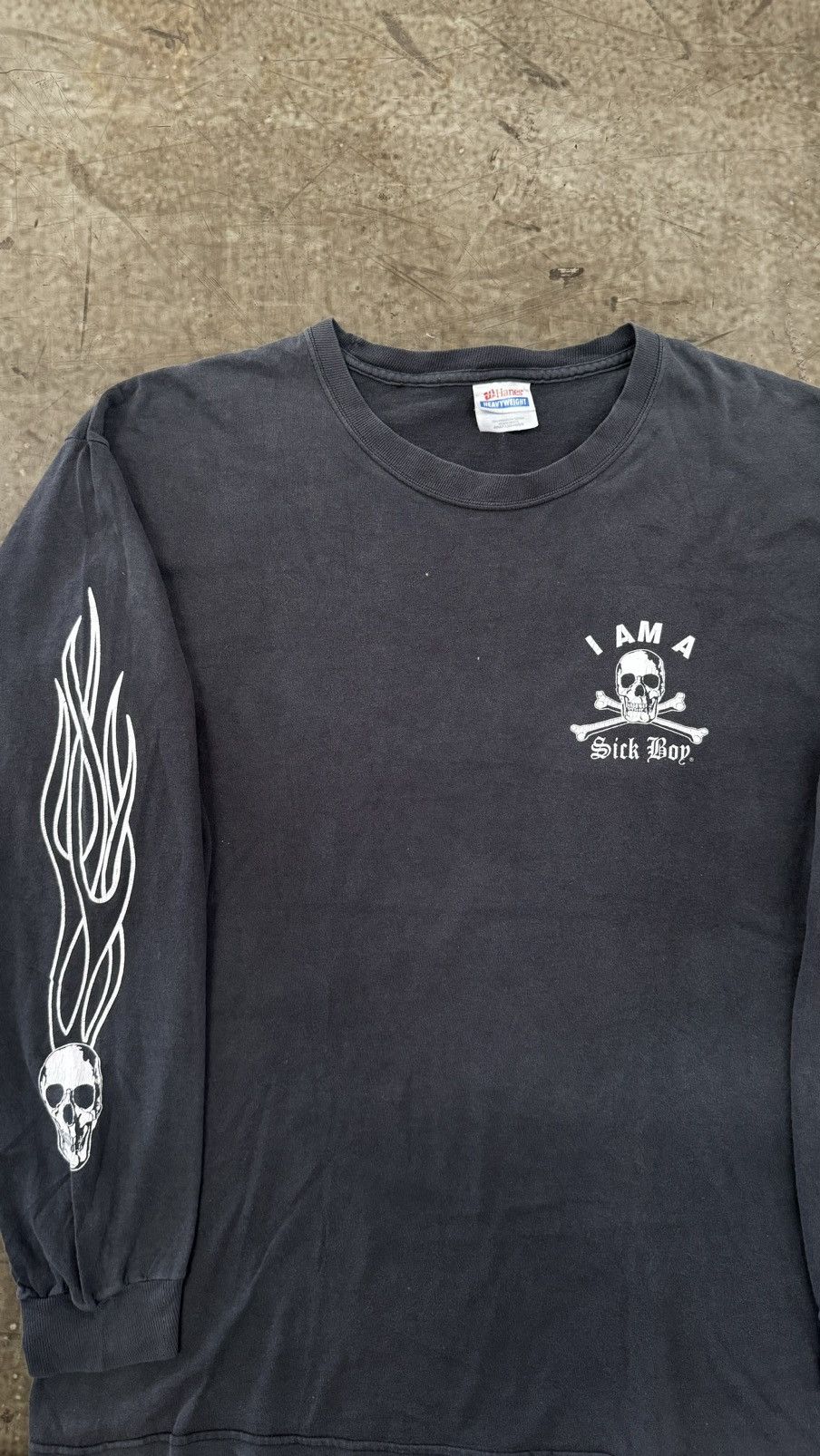 Harley Davidson × Vintage vintage 2000 sickboy motorcycle club Flame hit L/S Size US L / EU 52-54 / 3 - 5 Thumbnail