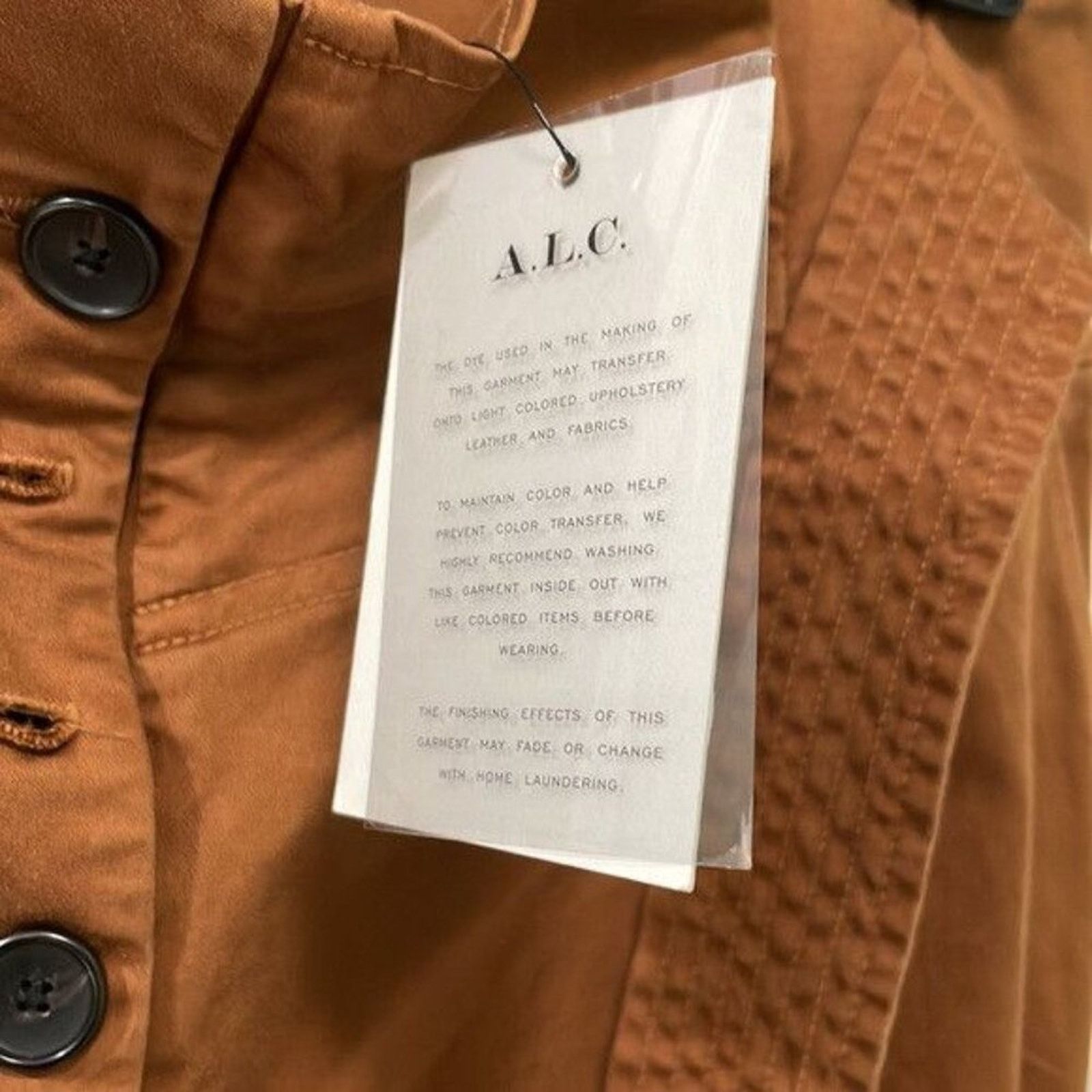 A.L.C. Light brown High Rise Pants Size 34" / US 12 / IT 48 - 5 Thumbnail