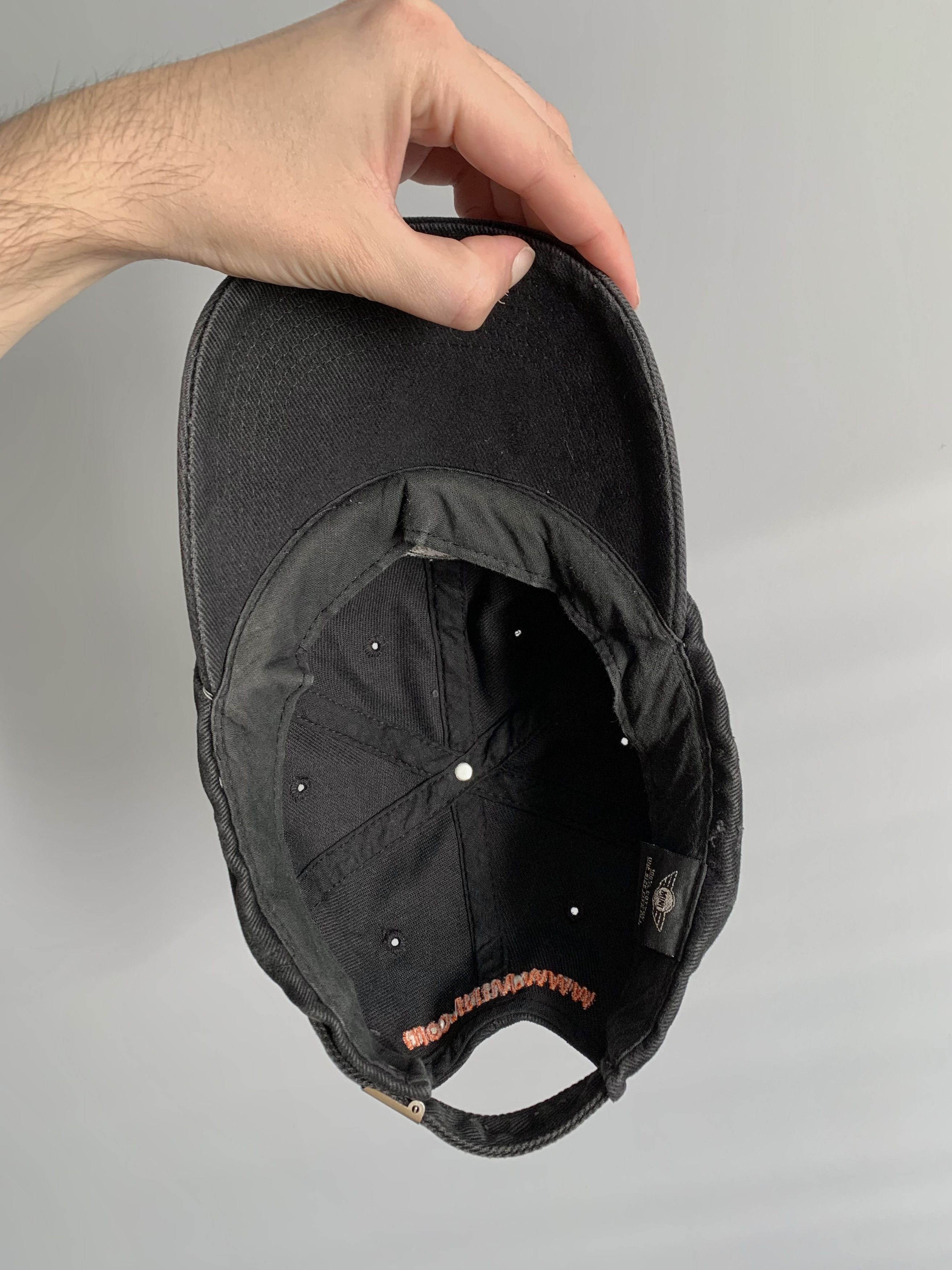 Vintage Vintage Mini Cooper Cap Hat Black 2000s Size ONE SIZE - 6 Thumbnail