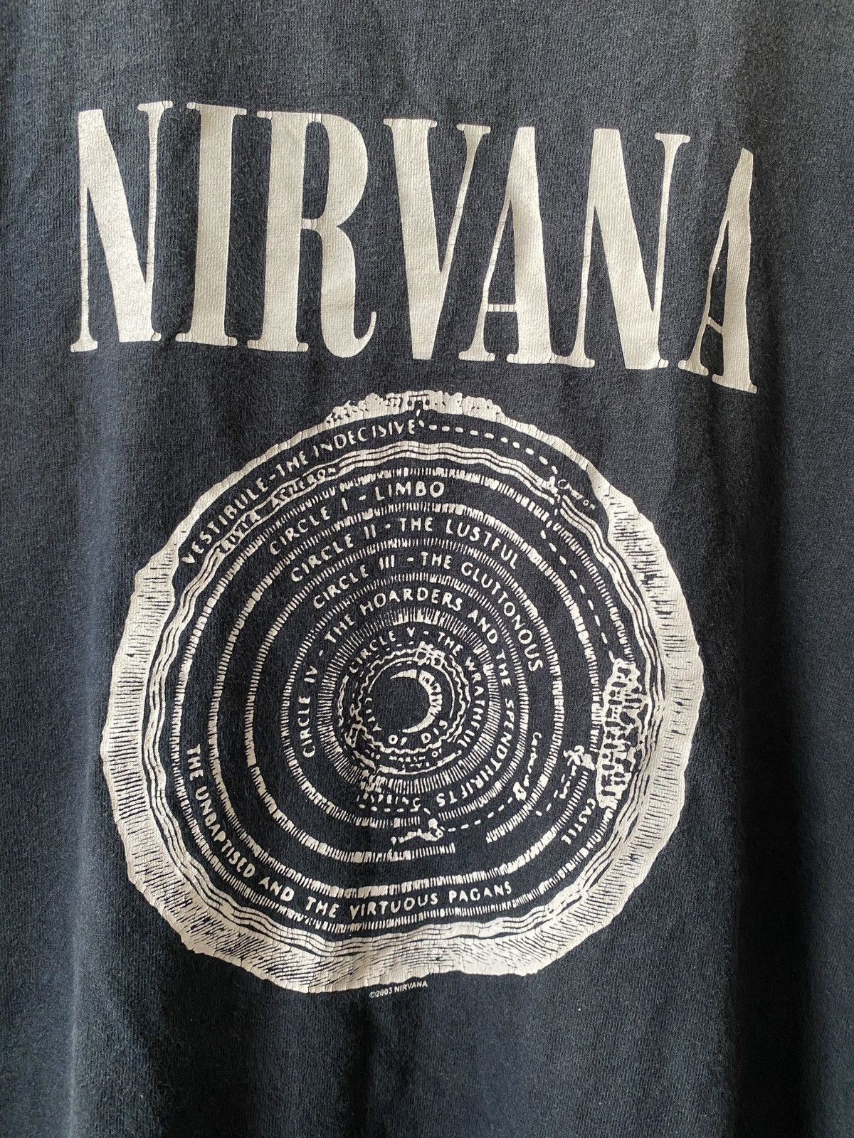 Band Tees 2000s - Nirvana Vestibule Album Cover Band Tee Size US M / EU 48-50 / 2 - 4 Thumbnail