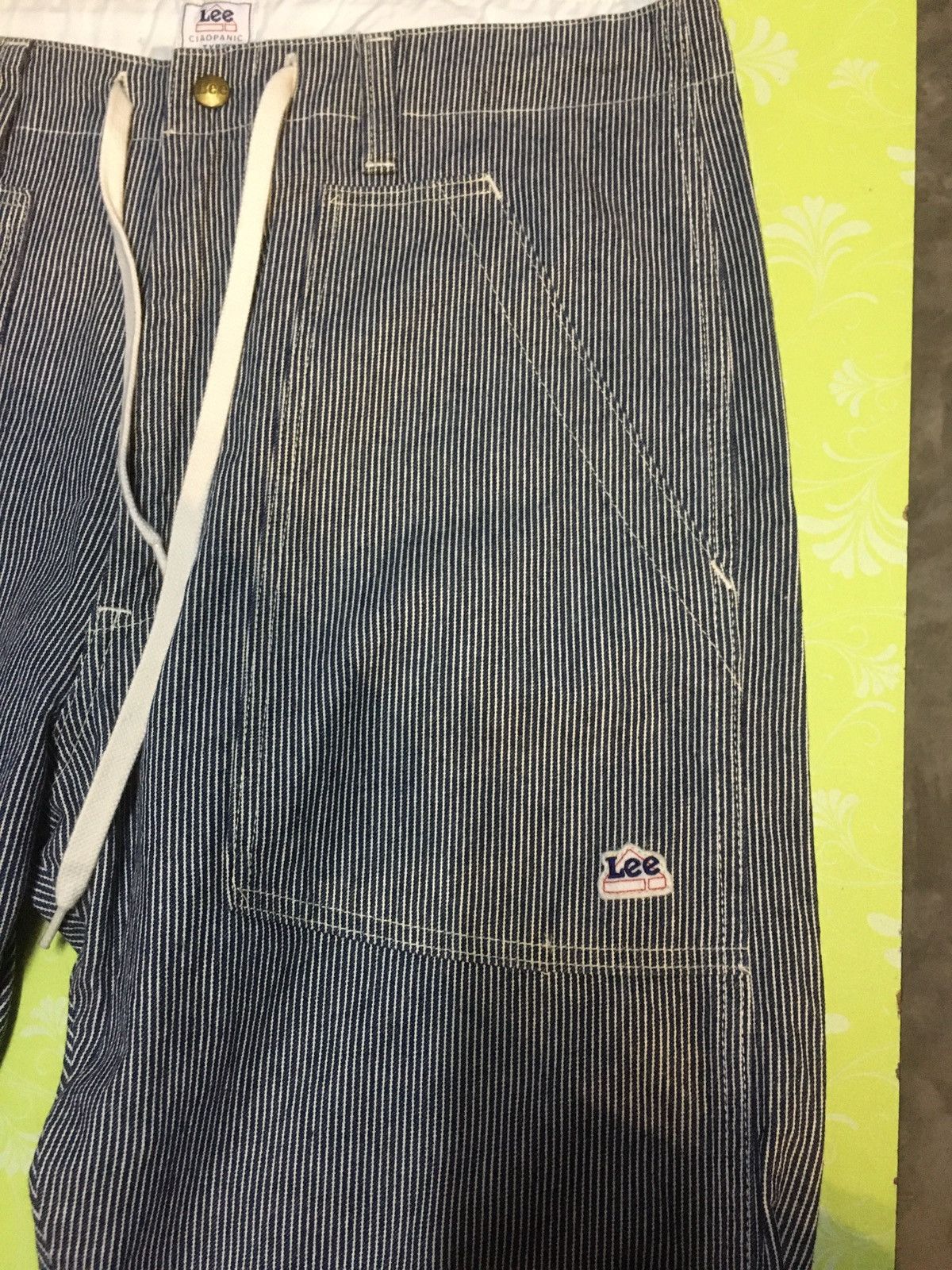 Lee Lee sanforised hickory baker pants Size US 34 / EU 50 - 3 Thumbnail