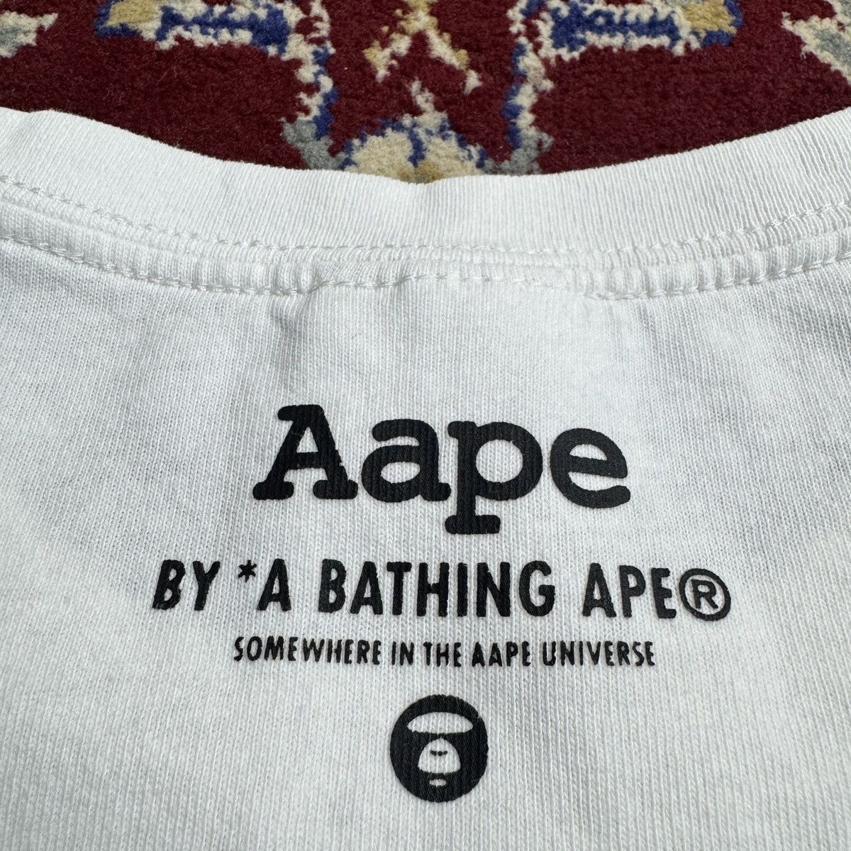 Bape Aape BY A Bathing Ape Bape head logo tee y2k Nigo Size US L / EU 52-54 / 3 - 2 Thumbnail