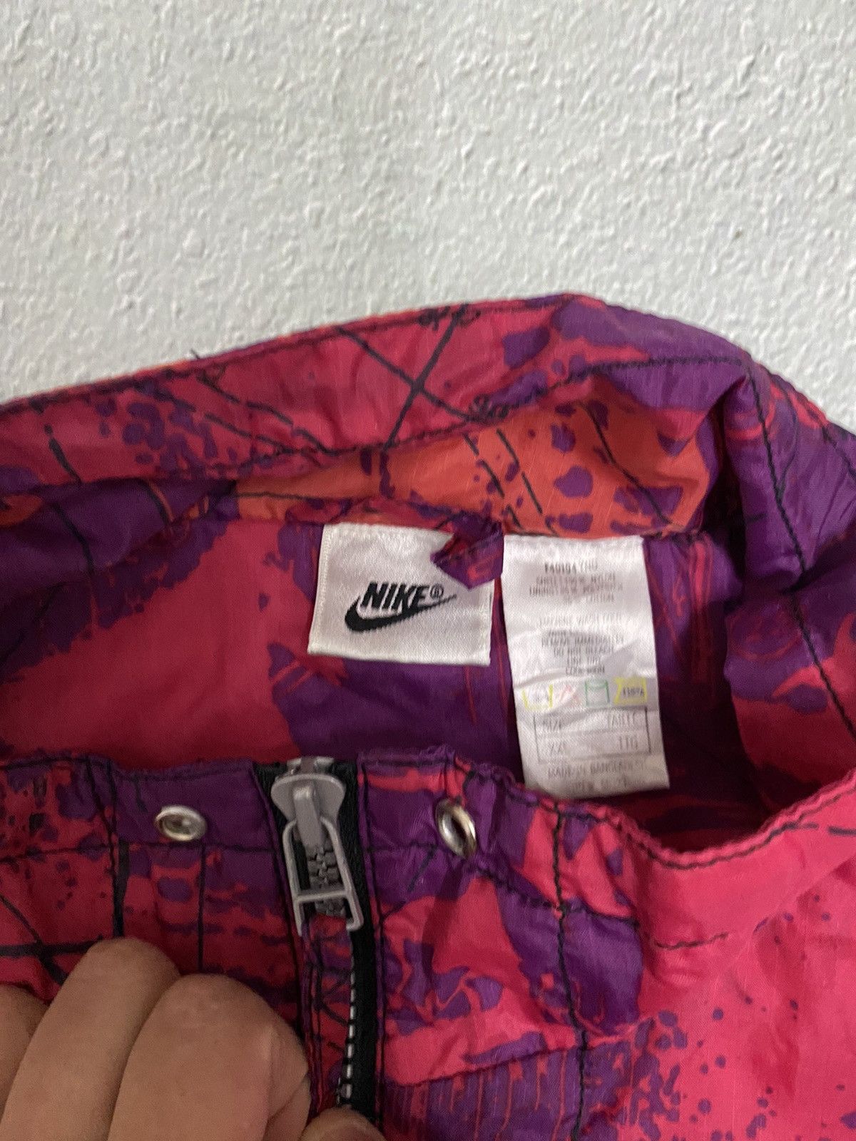 Nike × Vintage Vintage 90s Nike Windbreaker Anorak Half Zip Retro Jacket Size US XL / EU 56 / 4 - 5 Thumbnail