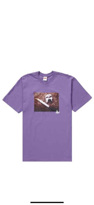 Supreme Supreme MF doom tee dusty purple | Grailed