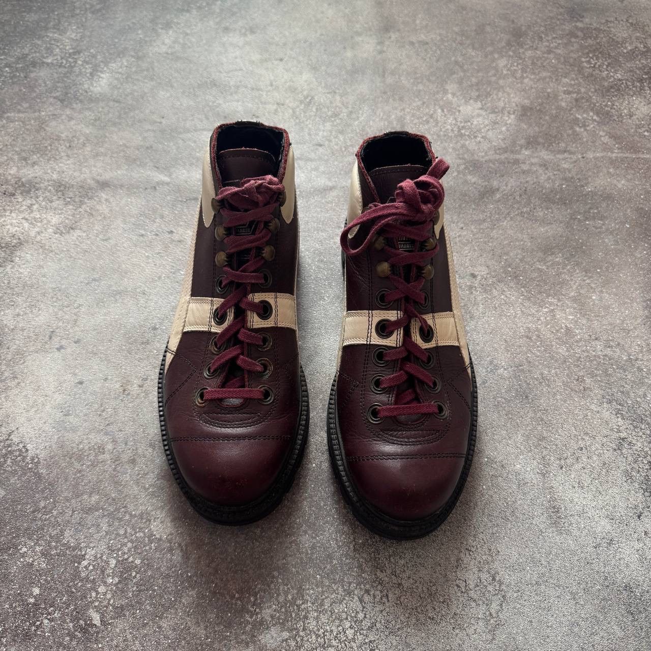 Puma PUMA Vintage Leather Ankle Boots Size US 7 / IT 37 - 8 Thumbnail