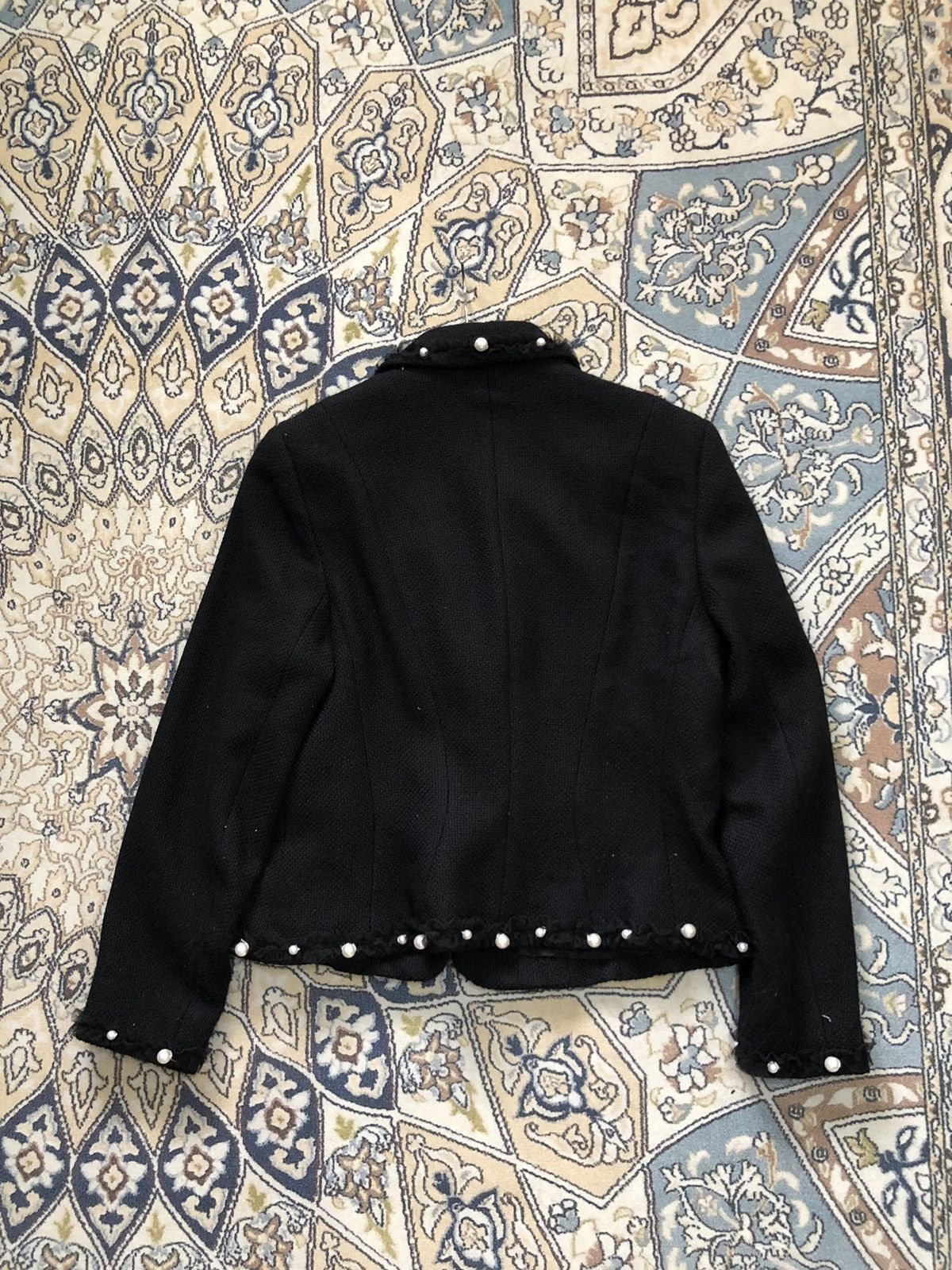 Escada Rare❗️Escada Pearl Gothic Punk Seditionaries Jacket Size S / US 4 / IT 40 - 3 Thumbnail