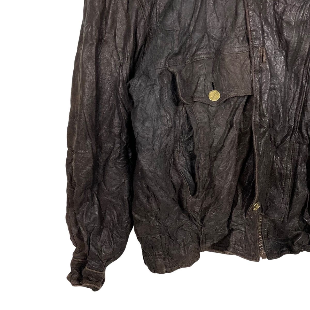 Other Vtg Marie-France Kremer Leather Jacket Size US S / EU 44-46 / 1 - 3 Thumbnail