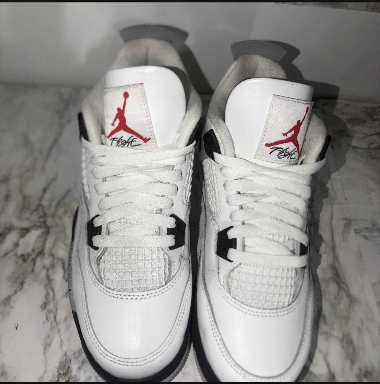 Jordan Brand Jordan 4 white cement Size US 6 / EU 39 - 3 Thumbnail