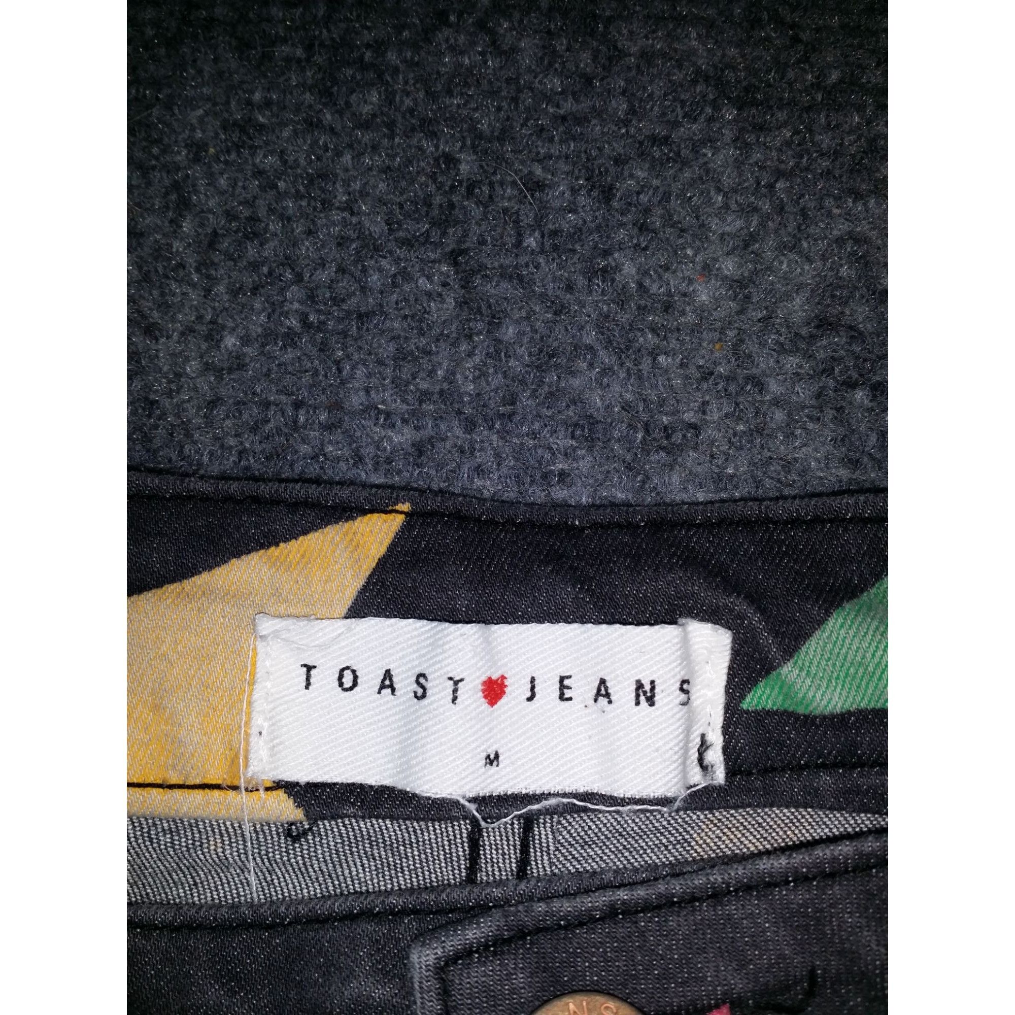 Other Toast Jeans Women Sz M Denim Flare Leg Star Print Bell Botto Size 27" / US 4 / IT 40 - 6 Thumbnail
