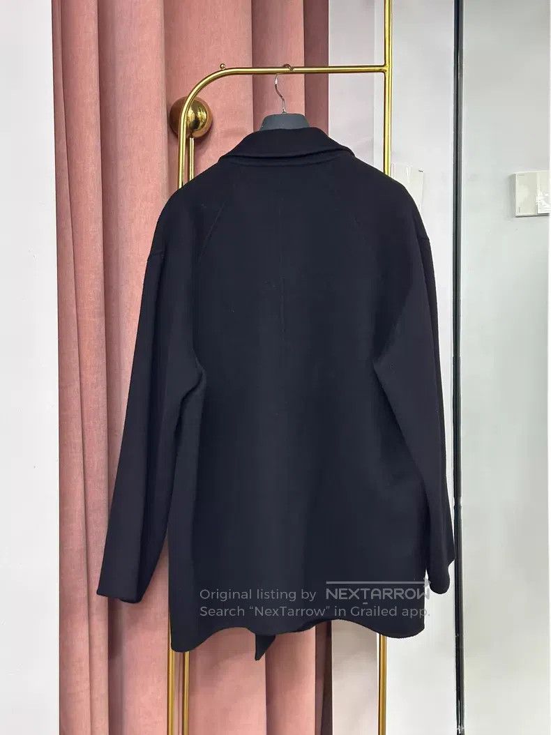 Acne Studios Acne Studios Black Wool Coat Size XXS / US 00 / IT 34 - 3 Thumbnail