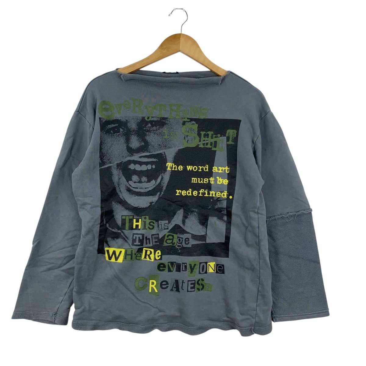 Vintage Vintage MILKBOY PUNK JAPAN Everything Is Sh** Sweatshirt Size M / US 6-8 / IT 42-44 - 5 Thumbnail