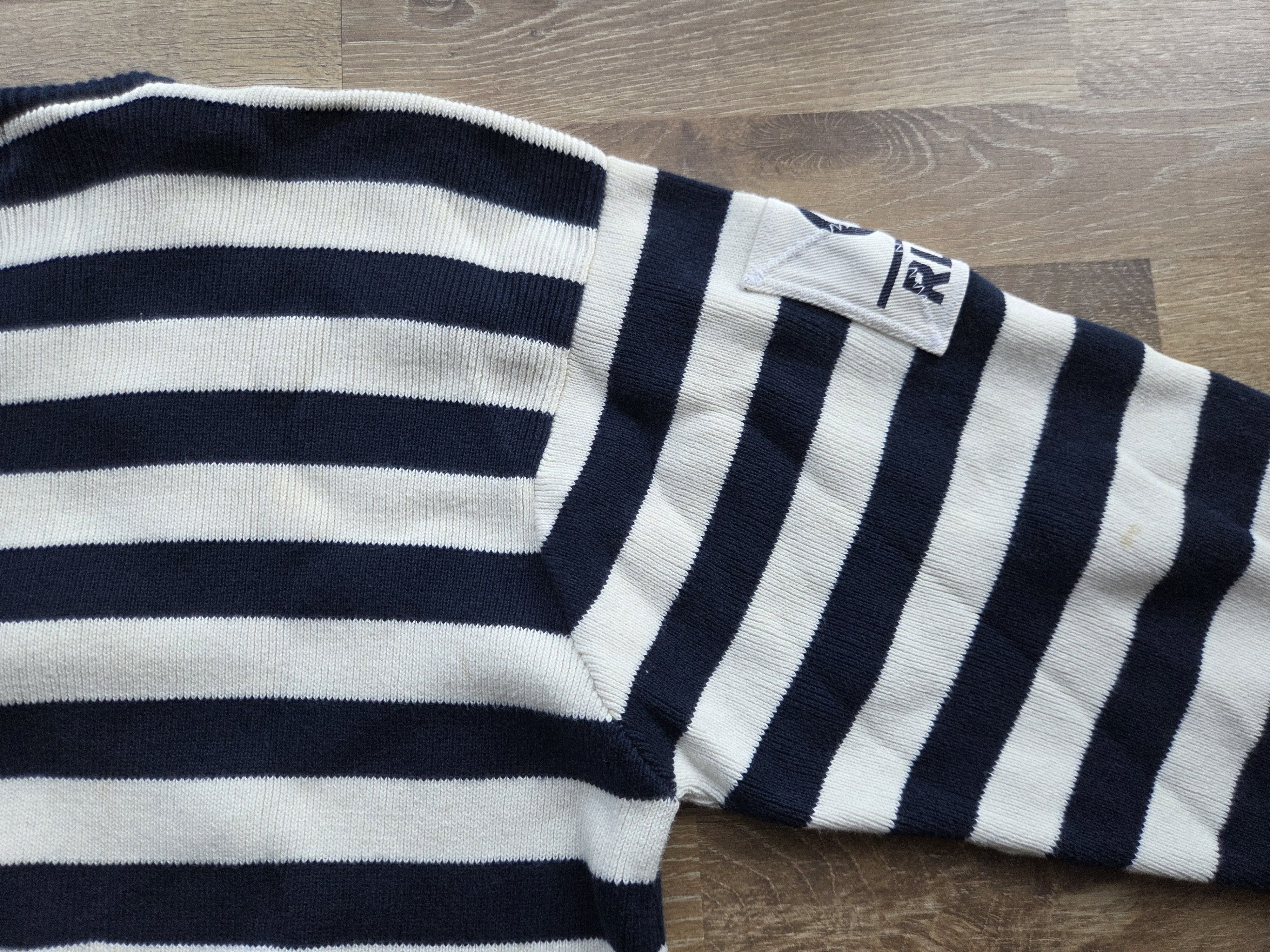 Polo Ralph Lauren Vintage OG 90s Polo Ralph Lauren RL93 Lo Life Breton Sweater Size US L / EU 52-54 / 3 - 10 Thumbnail