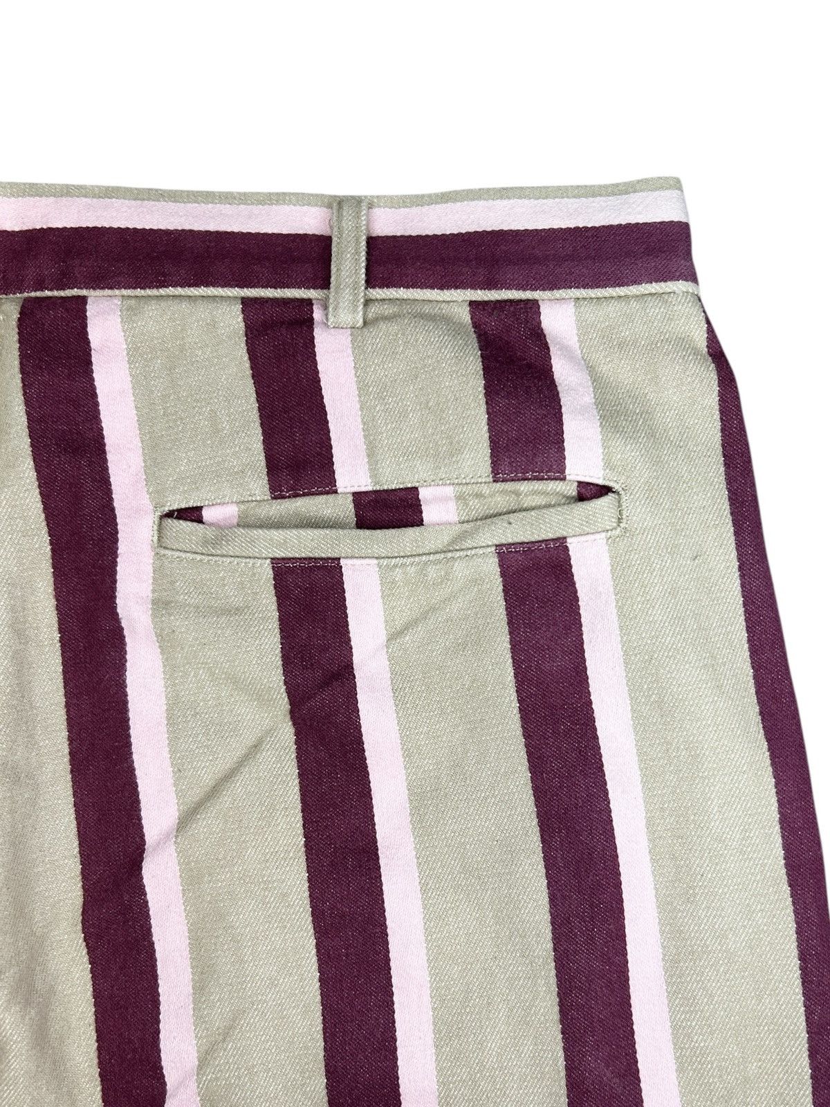 Comme des Garcons Homme S/S 03 Stripe Trousers Size US 32 / EU 48 - 8 Thumbnail