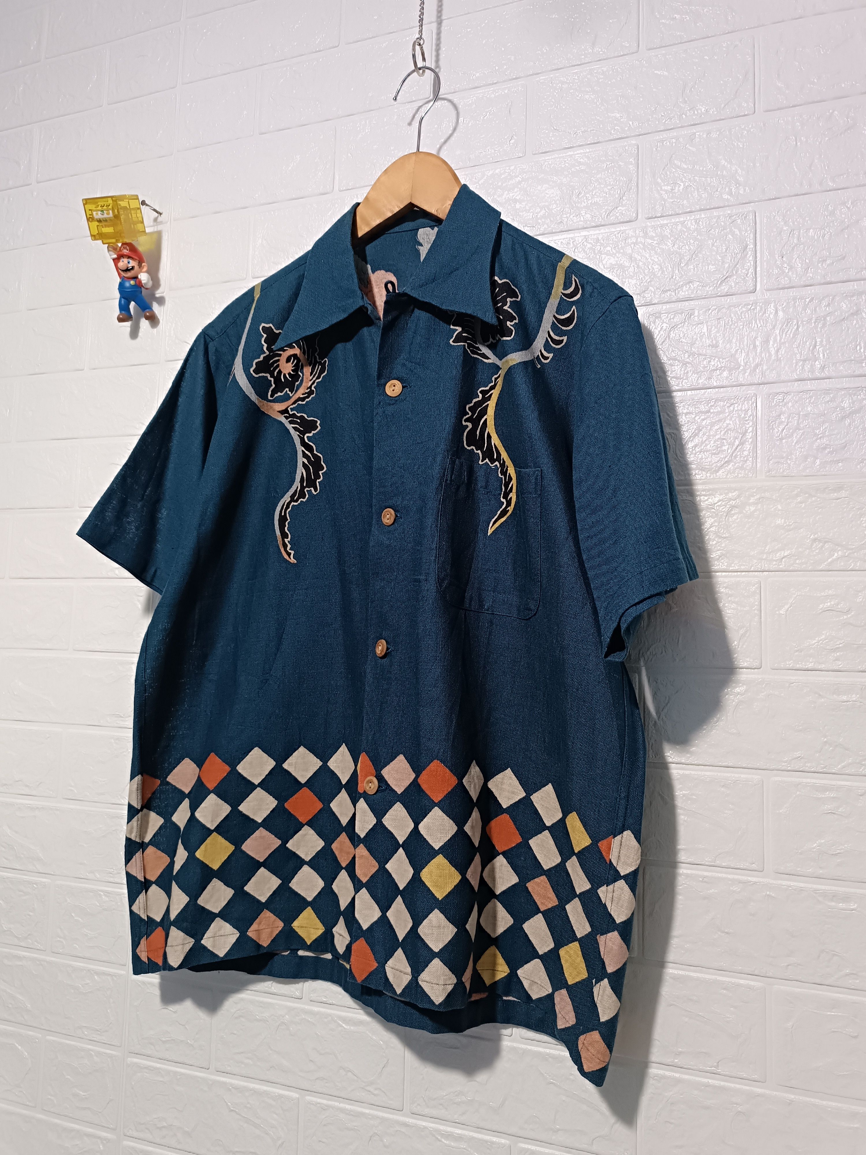 Japanese Brand Vintage Art Karakuri Tamashii Shirt Size US L / EU 52-54 / 3 - 4 Thumbnail