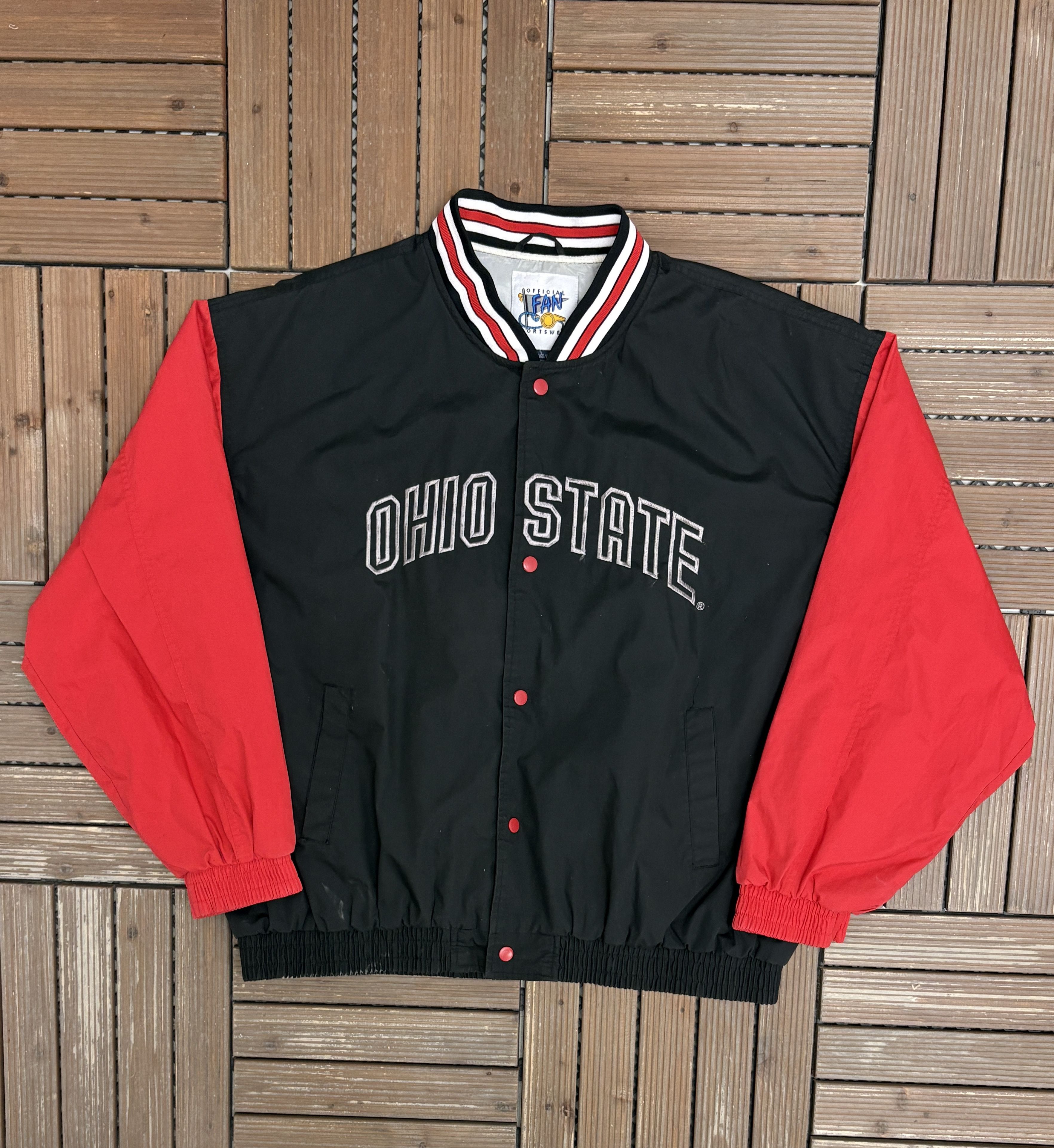 Vintage Ohio State Buckeyes Vintage Black Jacket Size US XL / EU 56 / 4 - 1 Thumbnail
