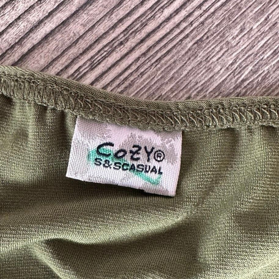 Other cozy s&s casual green and gold sequin tank top lace Size L / US 10 / IT 46 - 3 Thumbnail