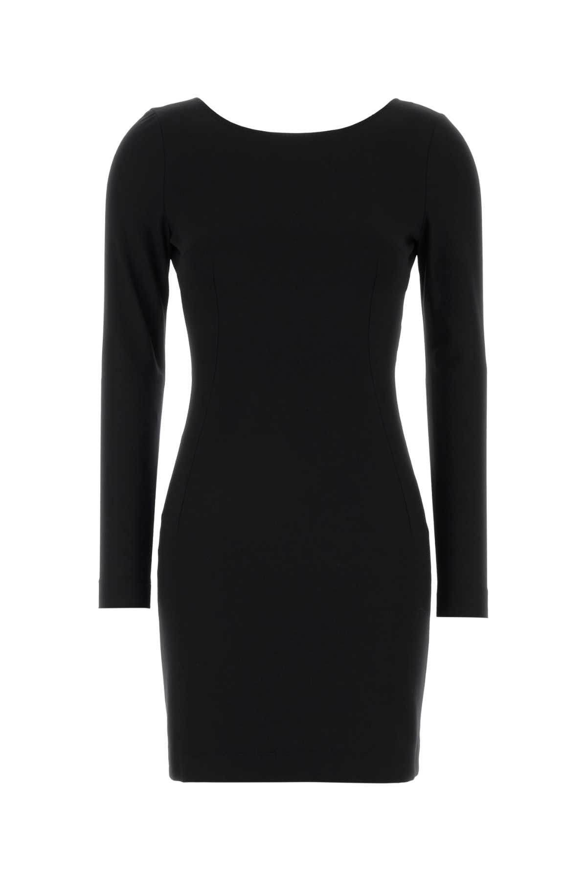 Dolce & Gabbana Black Stretch Viscose Blend Mini Dress Size M / US 6-8 / IT 42-44 - 1 Thumbnail