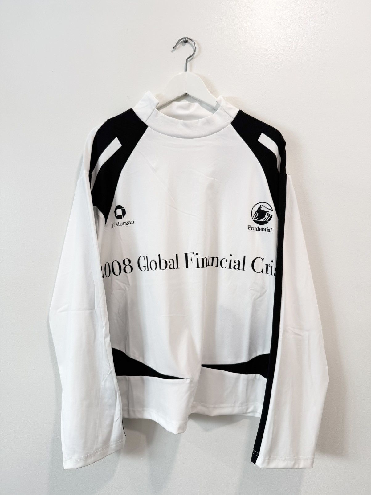 Praying Praying 2008 Global Financial Crisis Jersey Size XSmall Size US XS / EU 42 / 0 - 1 Thumbnail