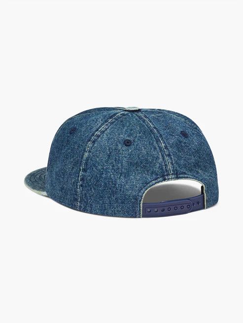 Rhude RHUDE WASHED DENIM LOGO HAT Size ONE SIZE - 3 Thumbnail