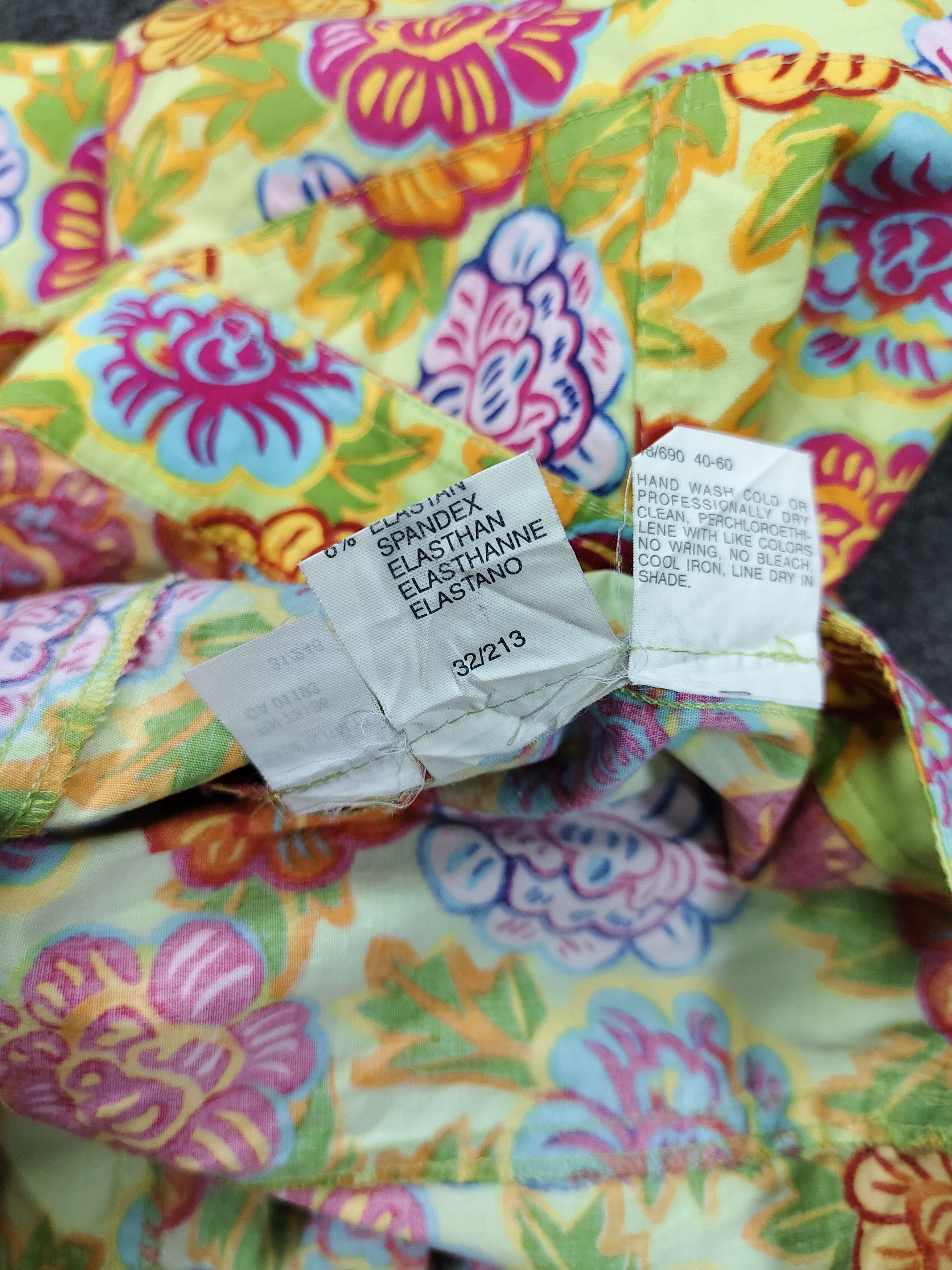 Marella 90s Marella💥 Archive Florals Art Summer Bold Retro Skirt Size 29" - 8 Thumbnail