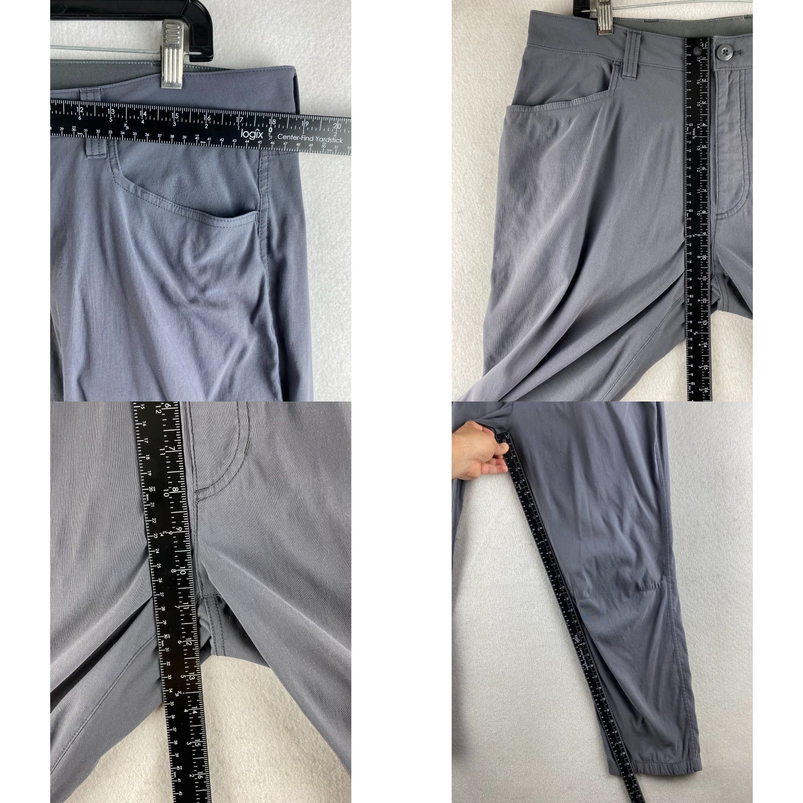 Eddie Bauer Eddie Bauer Pants Mens 36 Gray Hiking Moisture Wick Breathable Nylon Outdoor Size US 36 / EU 52 - 8 Thumbnail