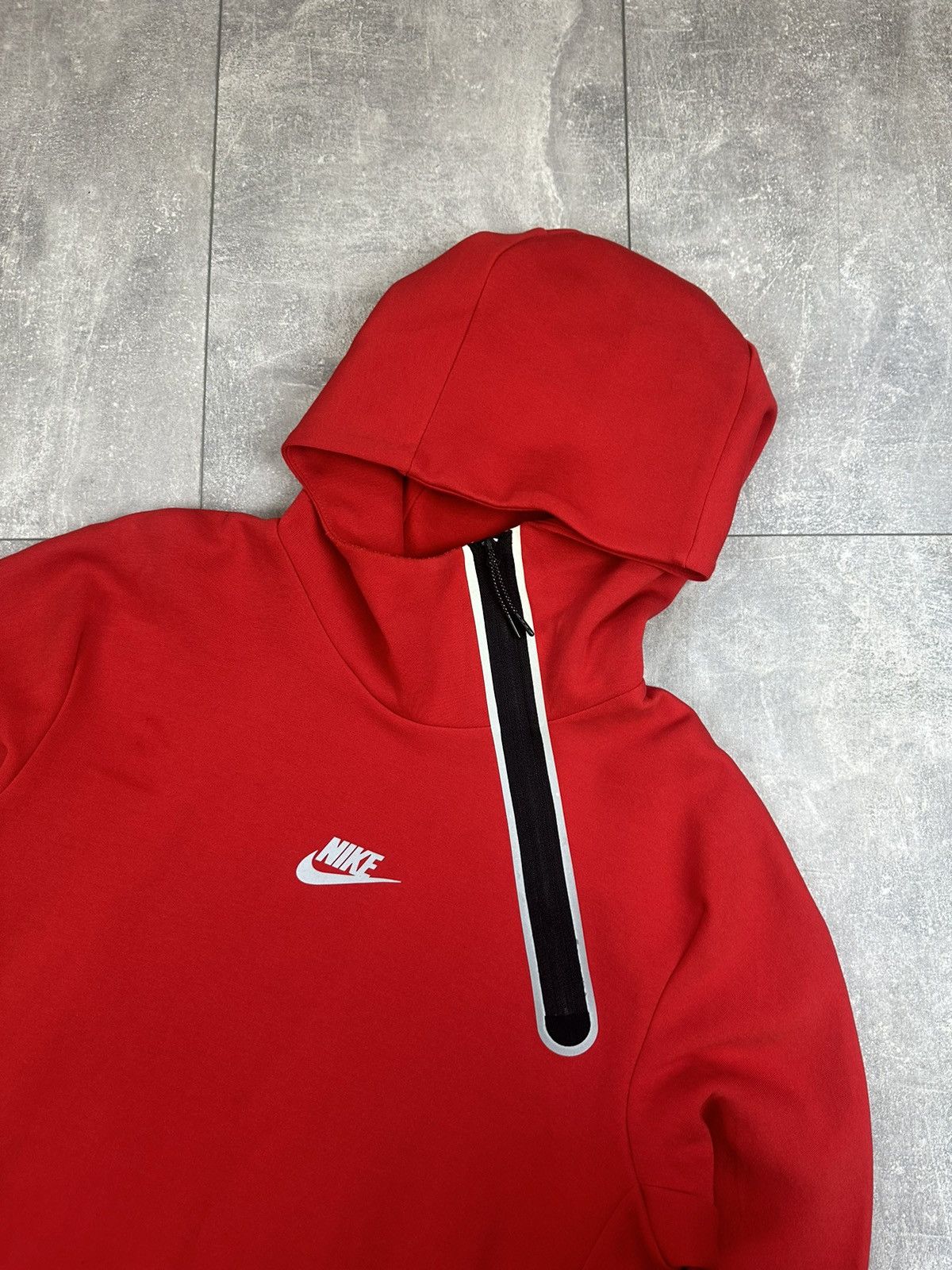 Vintage Nike Tech Fleece Ninja Red Hoodie Size US M / EU 48-50 / 2 - 4 Thumbnail