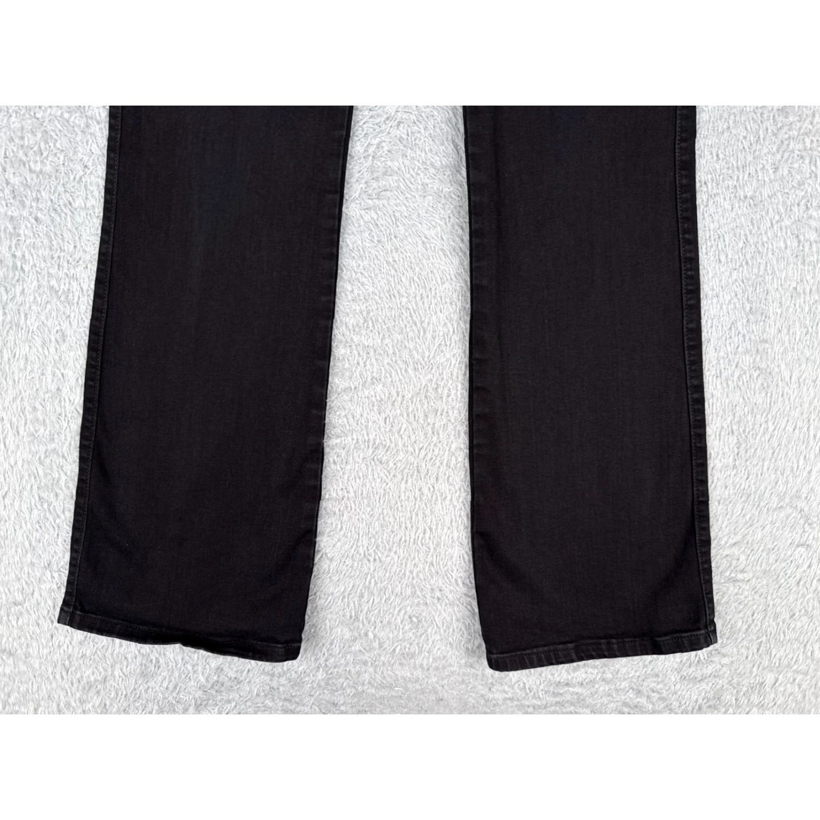 Vintage INC International Concepts Jeans Women 8P Black Denim Bootcut Cotton Blend 28x29 Size 30" / US 8 / IT 44 - 2 Thumbnail
