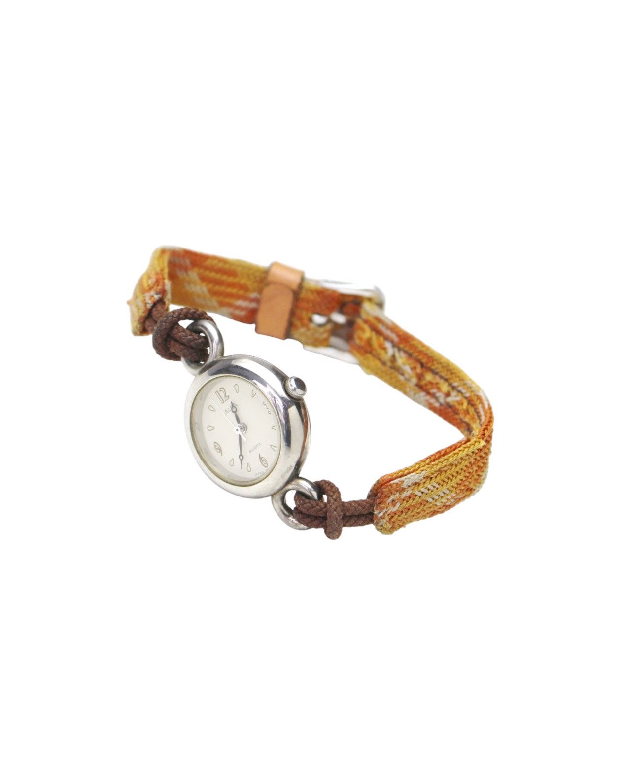 Seiko 2000S SEIKO ALBA JAPANESE FOLK FABRIC WATCH Size ONE SIZE - 3 Thumbnail