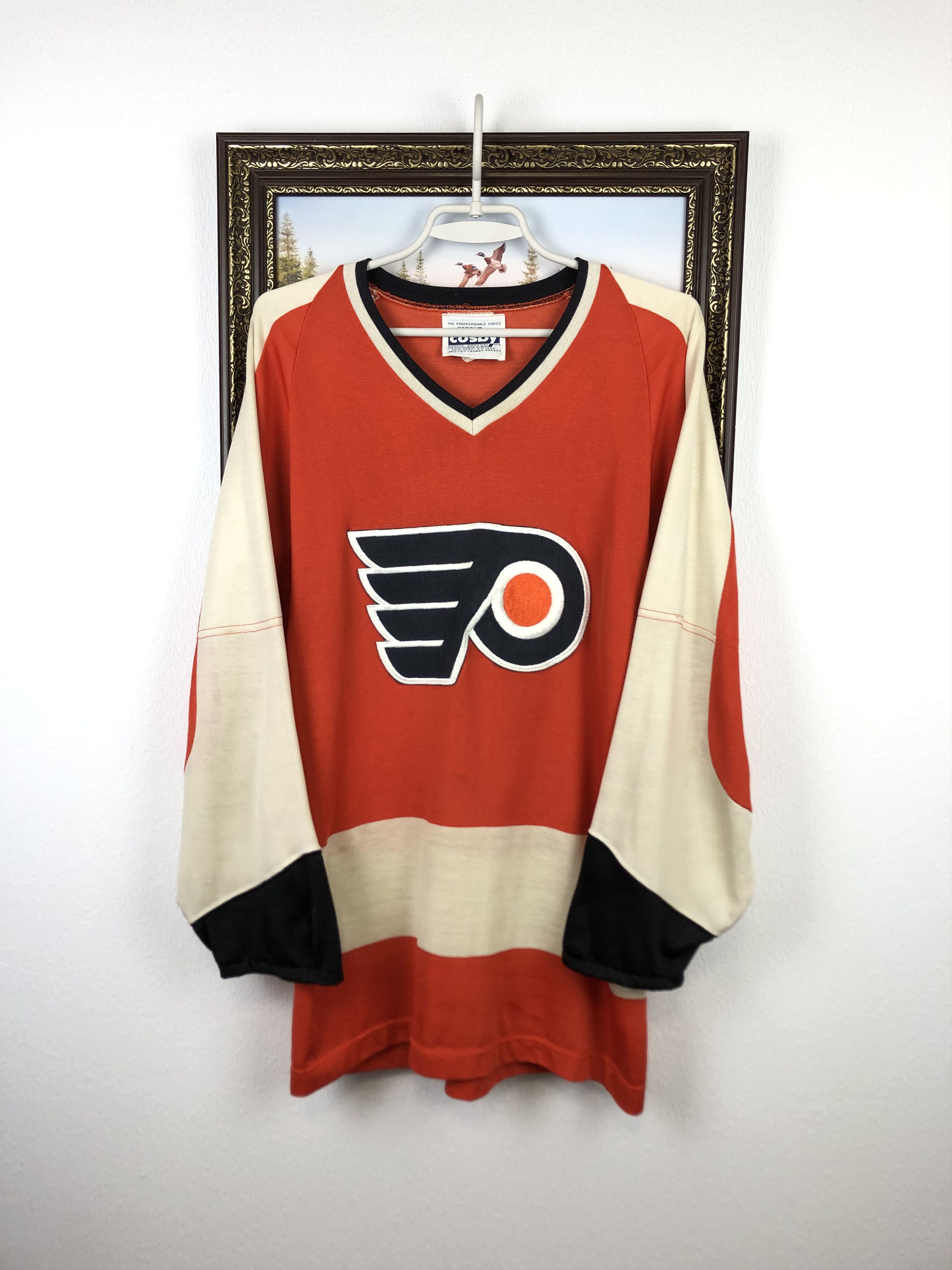 NHL Vintage 80's Philadelphia Flyers NHL Jersey Shirt Hockey Size US M / EU 48-50 / 2 - 1 Thumbnail
