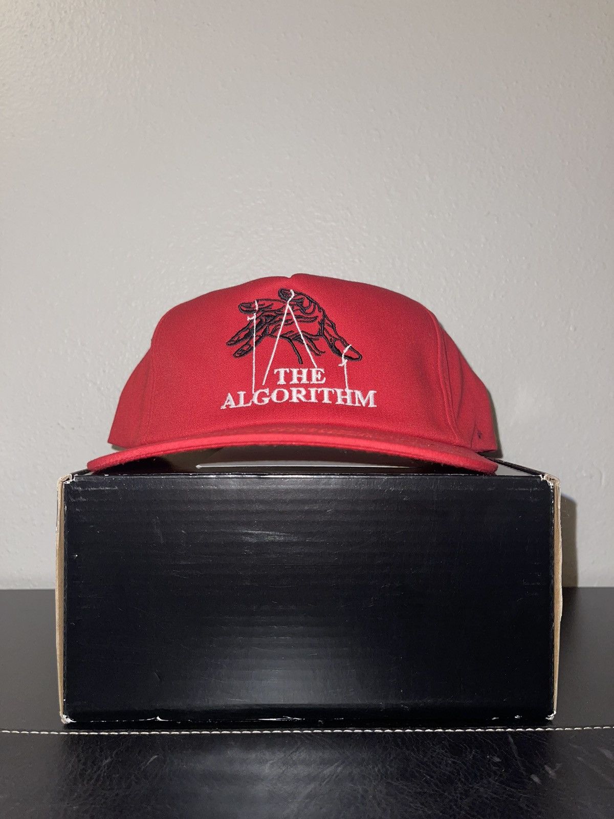 Other See Reverse For Care - Algorithm Hat Red Brand New Unworn Size ONE SIZE - 1 Thumbnail